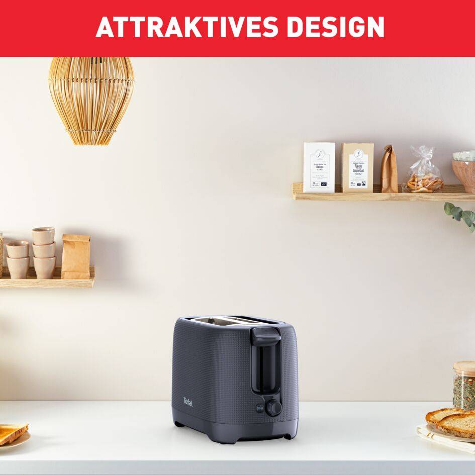 Morning Doppelschlitz-Toaster mit Brötchenaufsatz