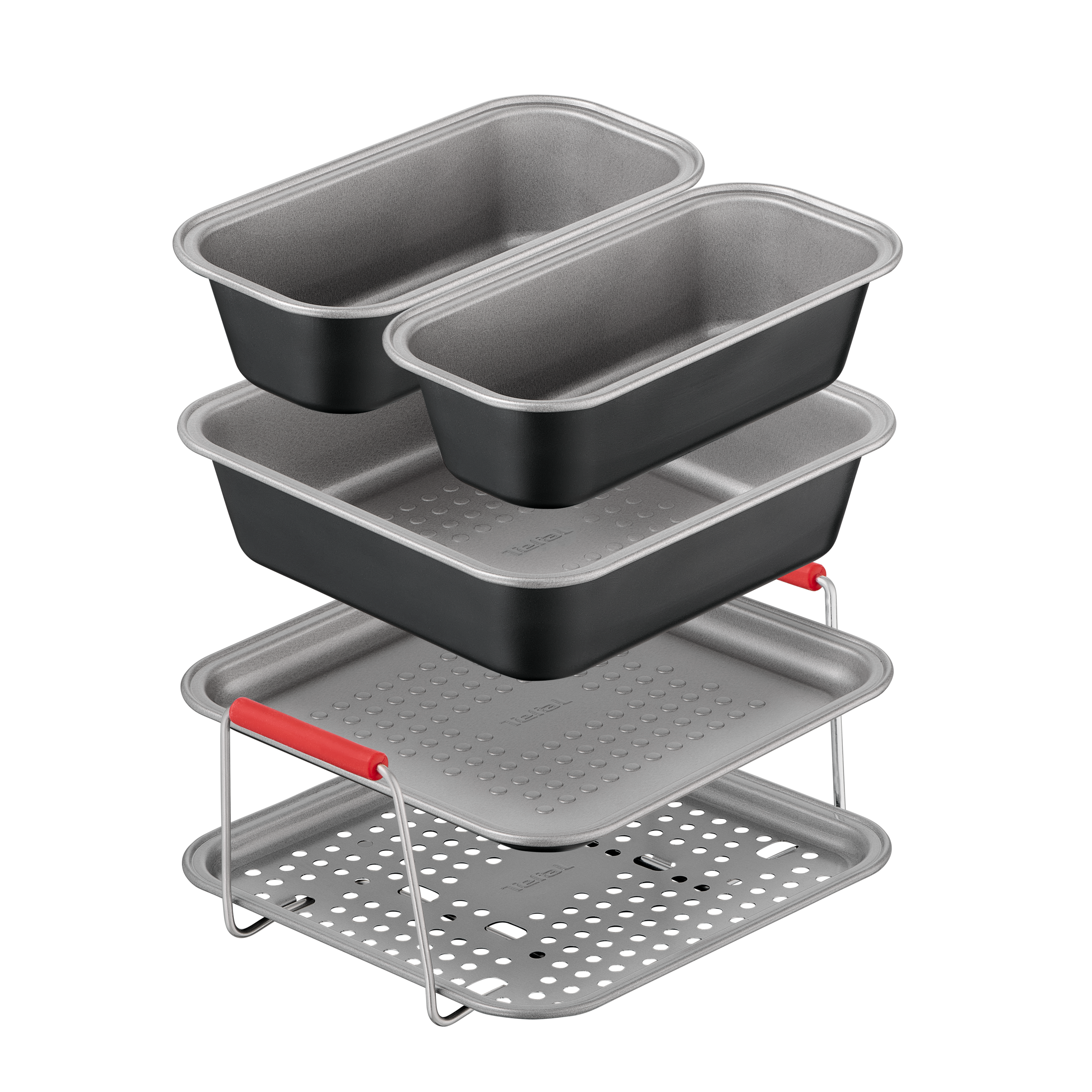 Dail'Easy, 5-teiliges Heißluftfritteusen Accessoires Set, J701S544