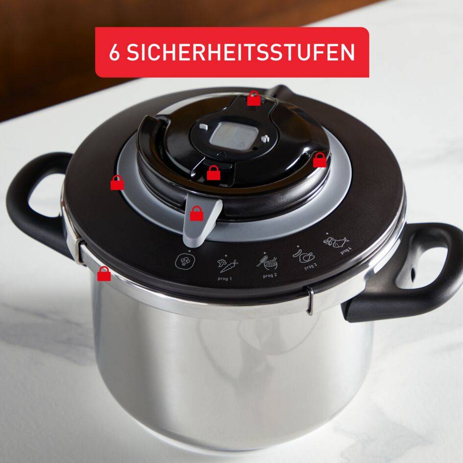 Clipso+ CHEF 6L Schnellkochtopf P45507