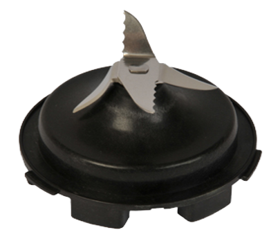 Messeraufnahme schwarz + Messer SS-192727