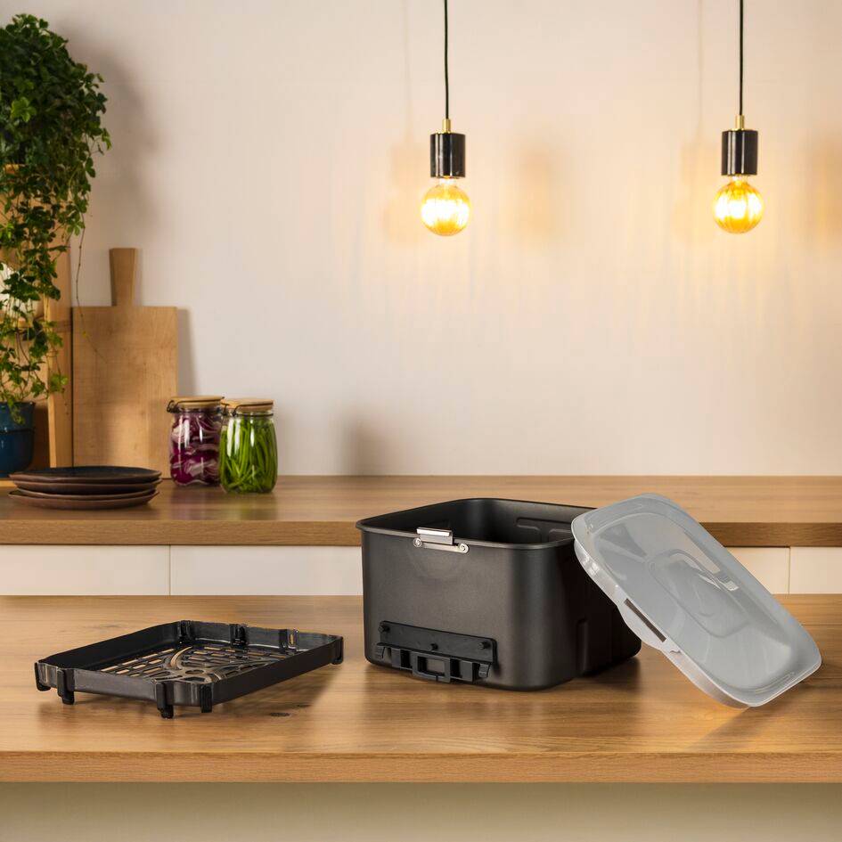 Easy Fry Silence 7L Aufbewahrungsset, zusätzliche Schublade, Gitter und Deckel