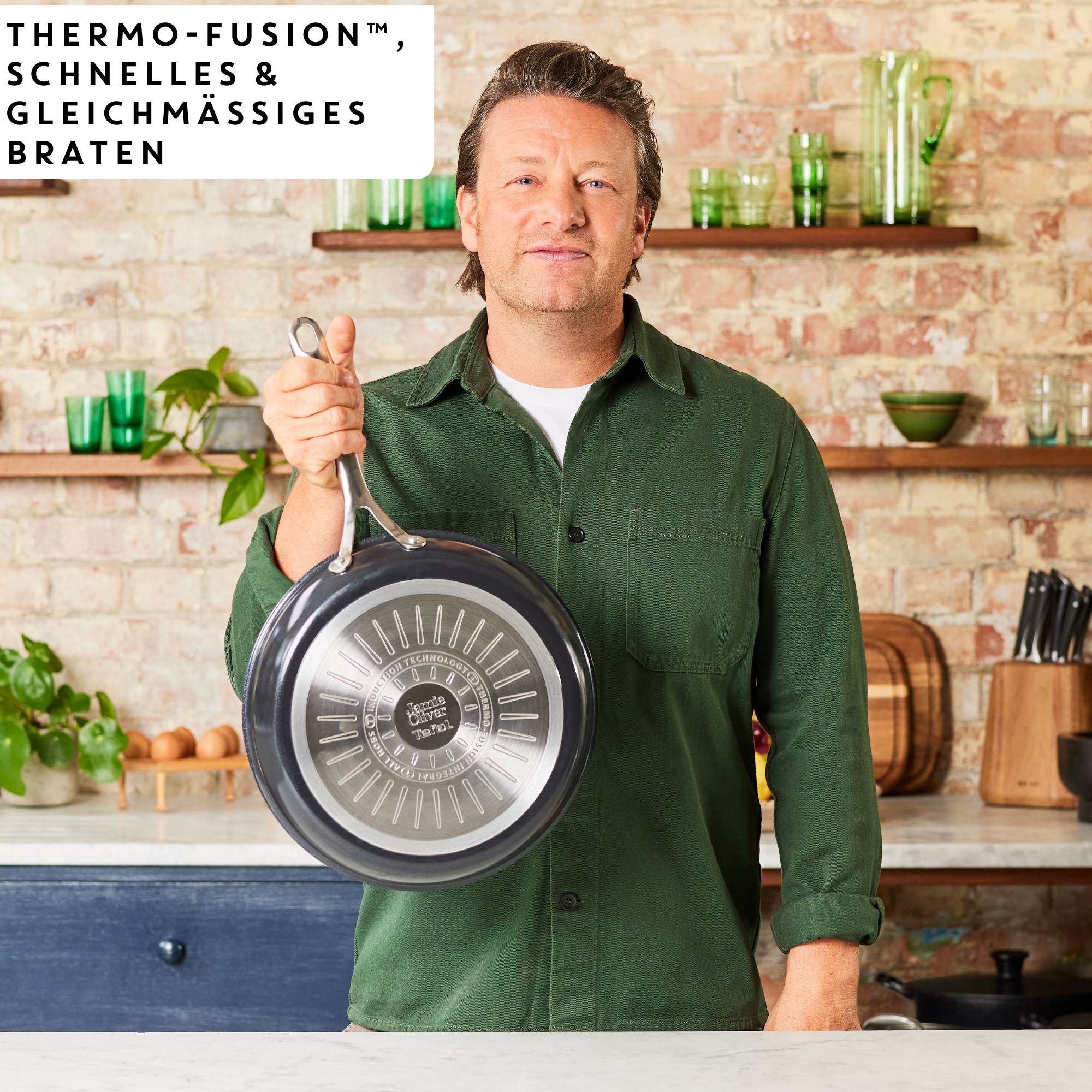 Jamie Oliver by Tefal Enjoy Keramikwokpfanne 28cm C47119