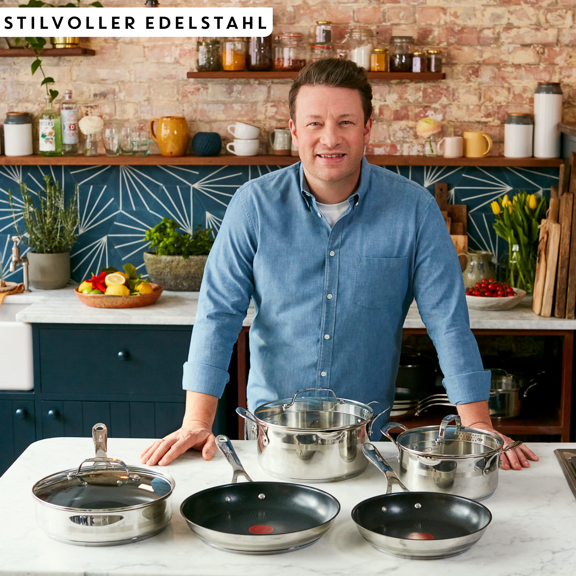Jamie Oliver Cook Smart Pfannenset 20/24/28 cm E310S3