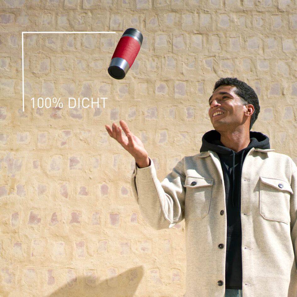 TRAVEL MUG CLASSIC ISOLIERBECHER 0,36L DUNKELROT N20204