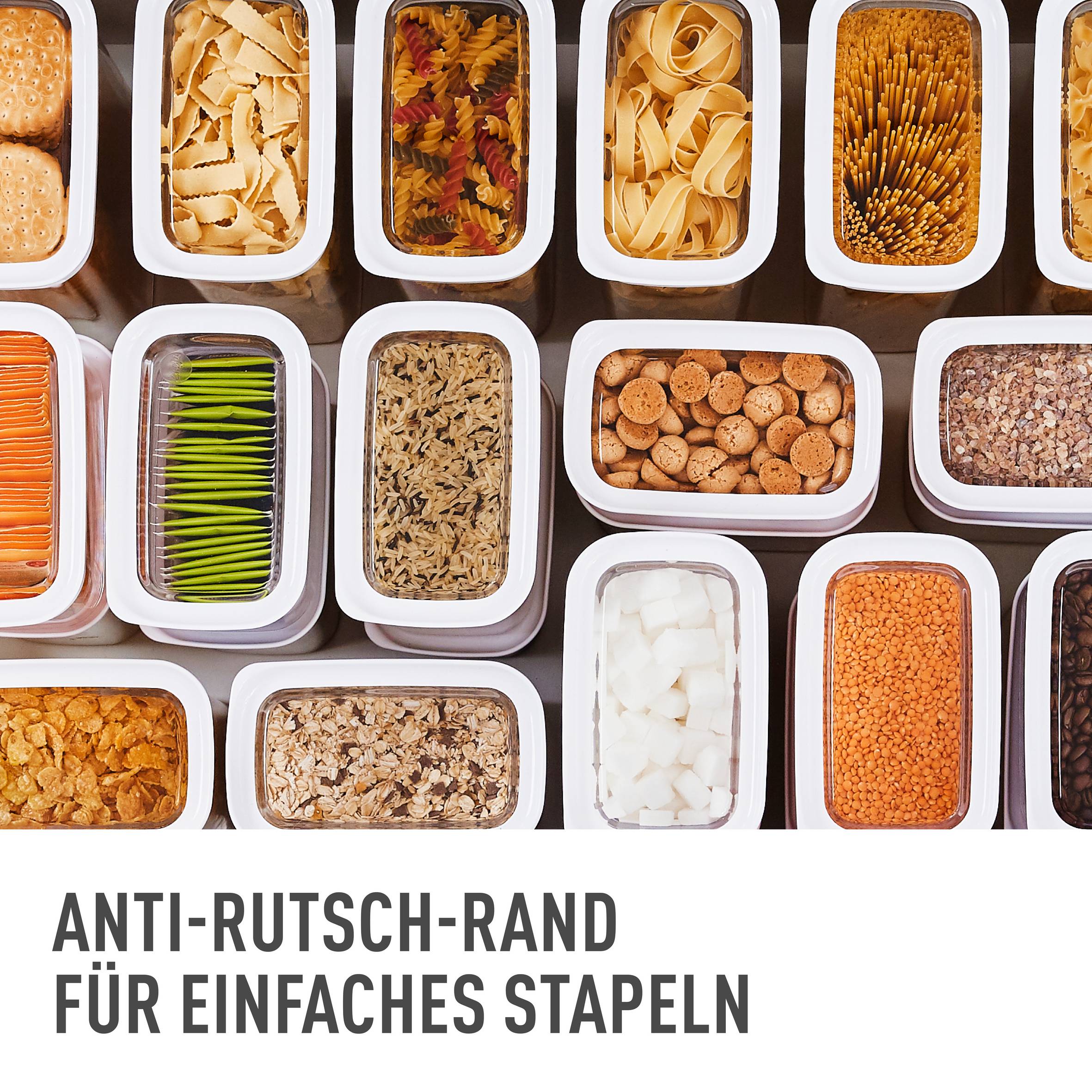 Optima Schüttdose, rechteckig - 1,6 L - N11421