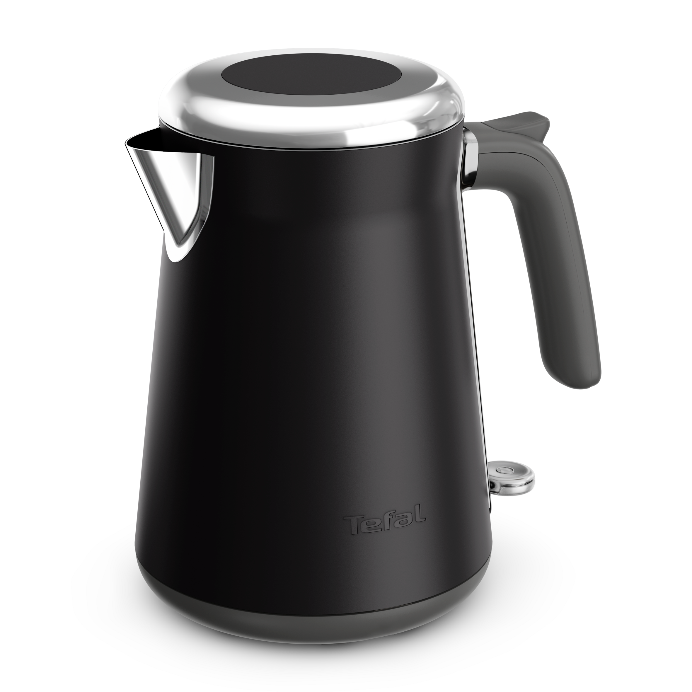 Collection, Edelstahlwasserkocher, Automatische Abschaltung mit Kontrollleuchte, Ein-Tassen-Anzeige, Schwarz