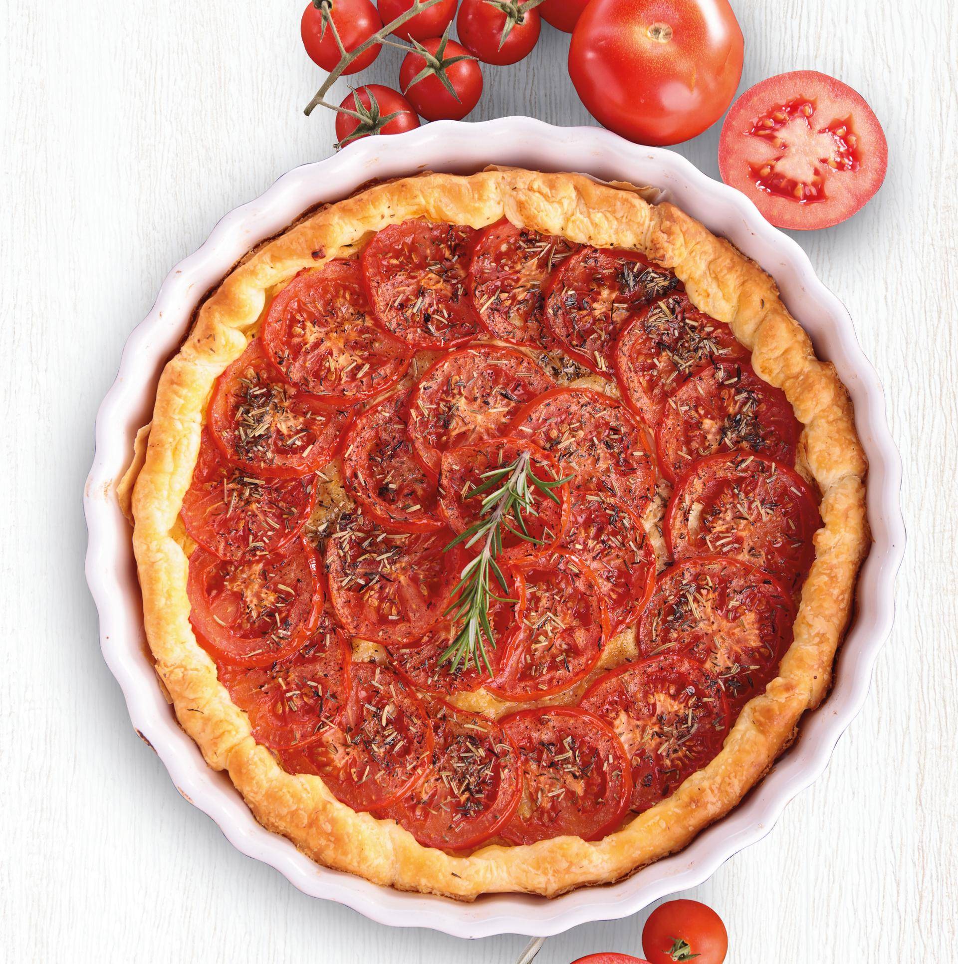 Tomatentarte - Rezepte Easy Fry XL Surface | Tefal