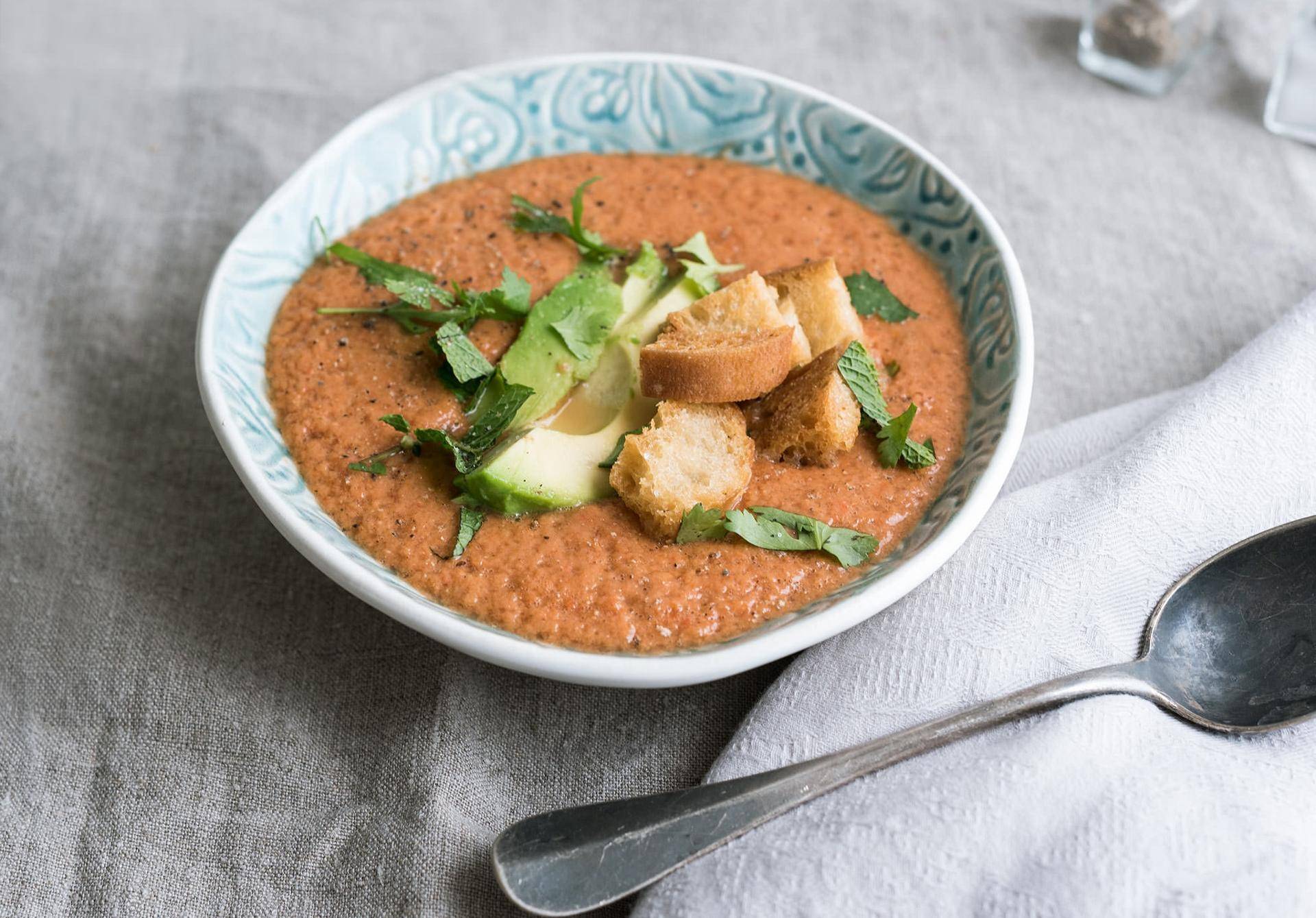 Tomaten-Wassermelonen-Gazpacho - Rezepte undefined | Tefal