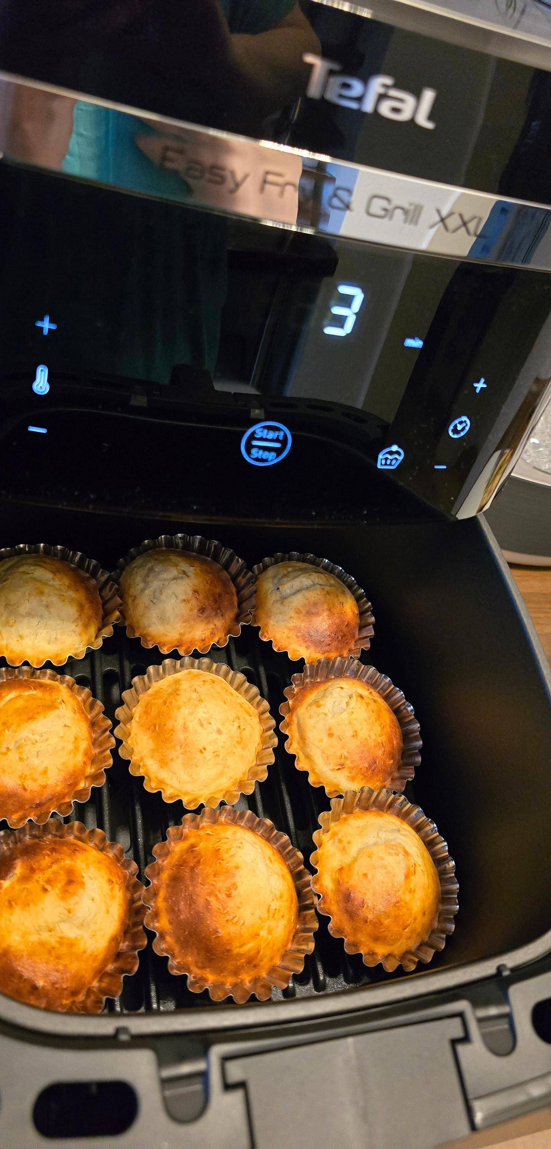 Bananen 🍌 Muffins - Rezepte EASY FRY & GRILL 2 in 1 XXL | Tefal