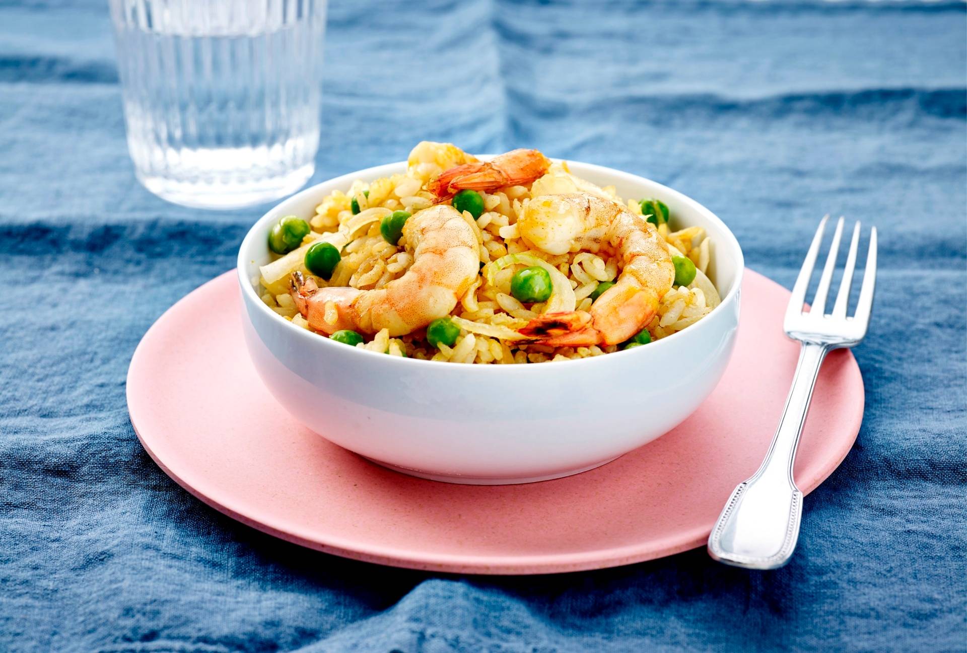 Gerührter Reis mit Garnelen - Rezepte Actifry Genius XL | Tefal
