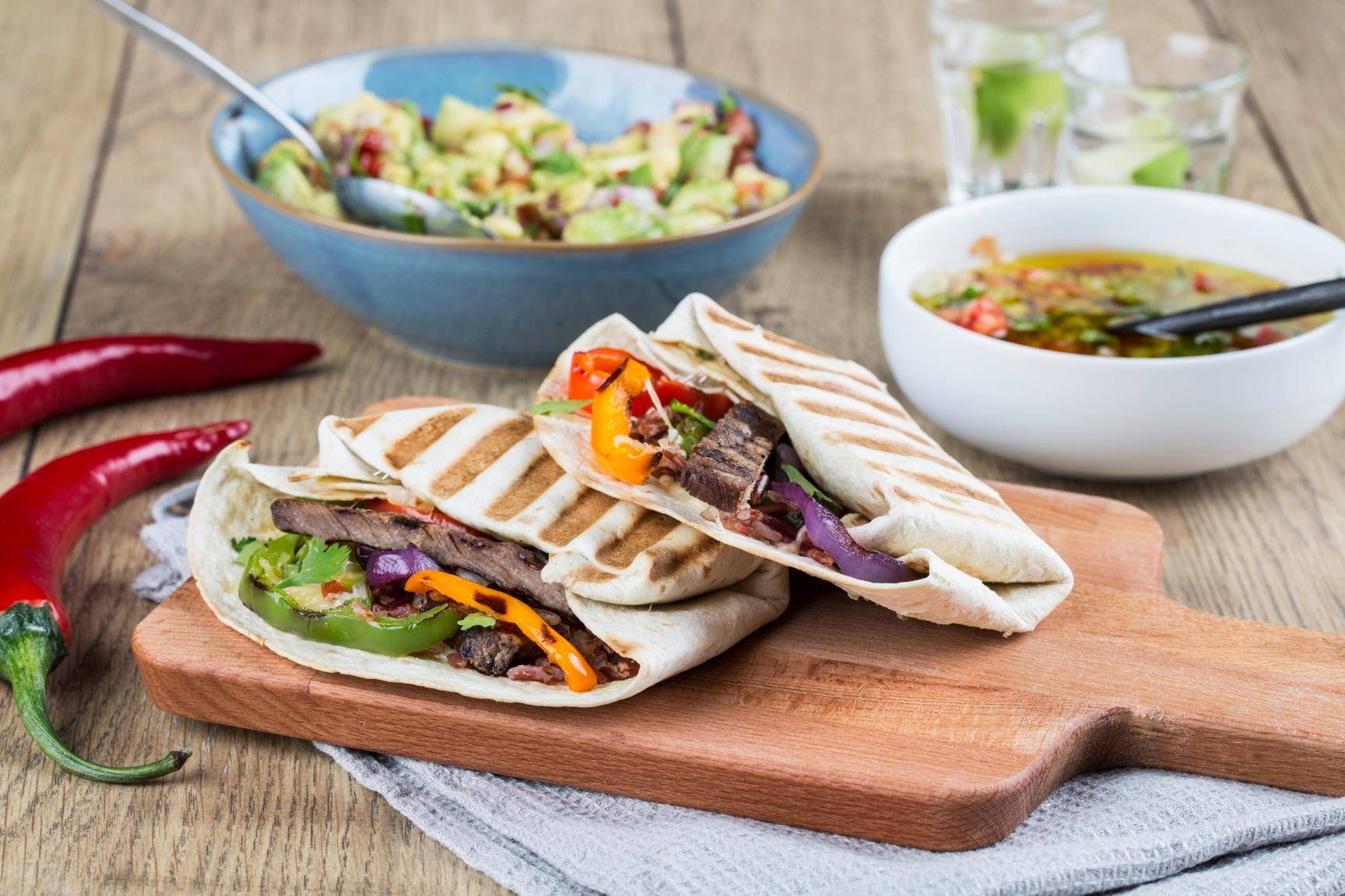 Burritos - Rezepte OptiGrill Connect | Tefal