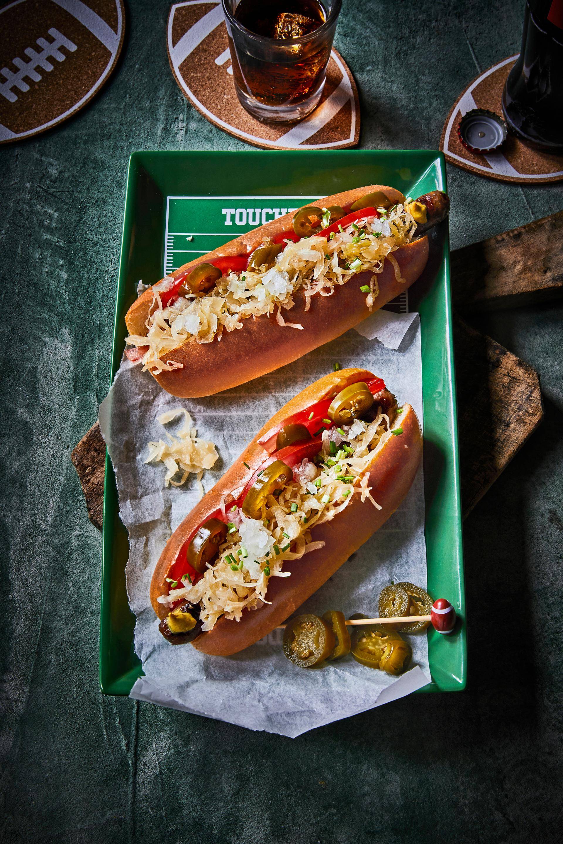 Chicago Grilled Hot Dog - Rezepte OptiGrill XL | Tefal