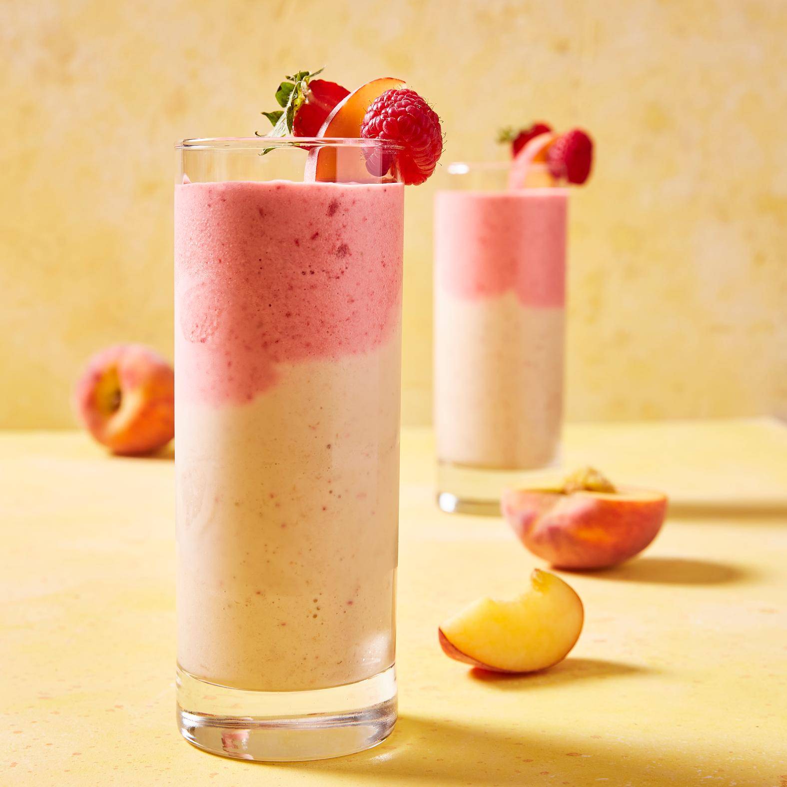 Samtiger roter Pfirsich-Smoothie - Rezepte Blend up | Tefal