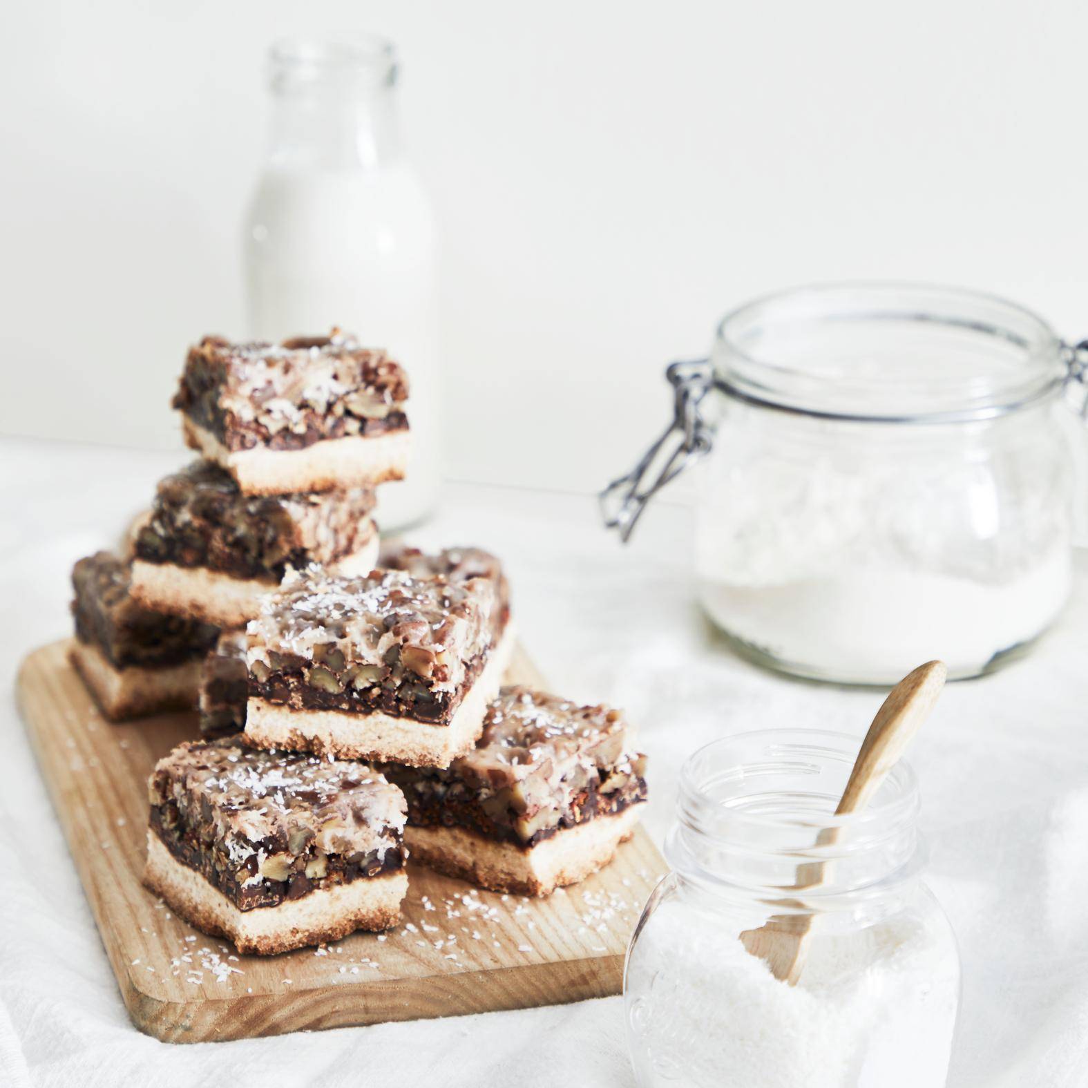 Vegane und glutenfreie 7-Schicht-Kekse - Rezepte Cake Factory | Tefal