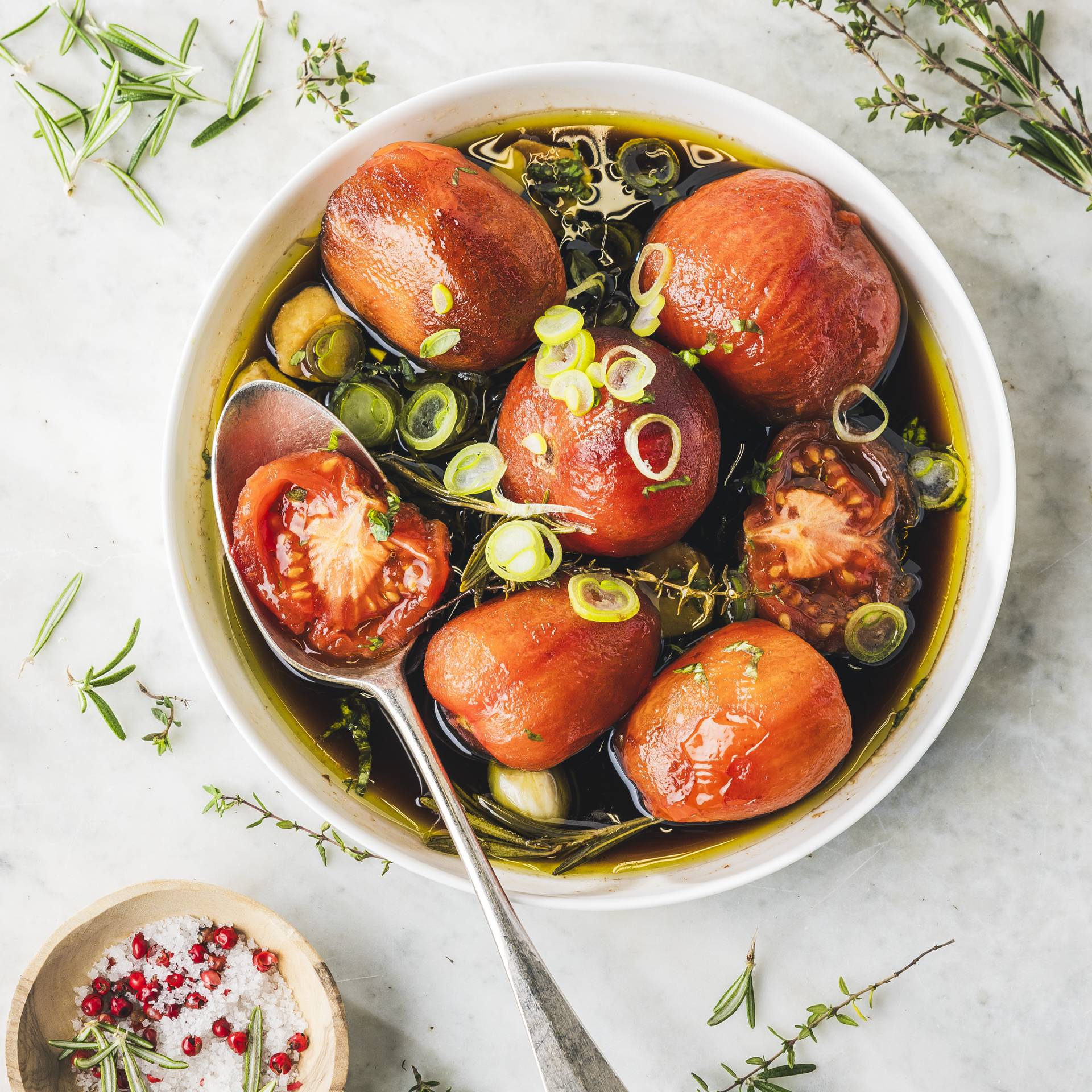 Sous-vide-Tomaten-Confit - Rezepte Smartcook Infinity Autostir | Tefal