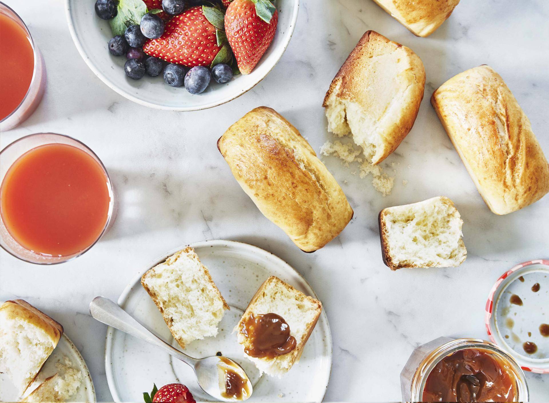 Milchbrötchen - Rezepte Cake Factory | Tefal