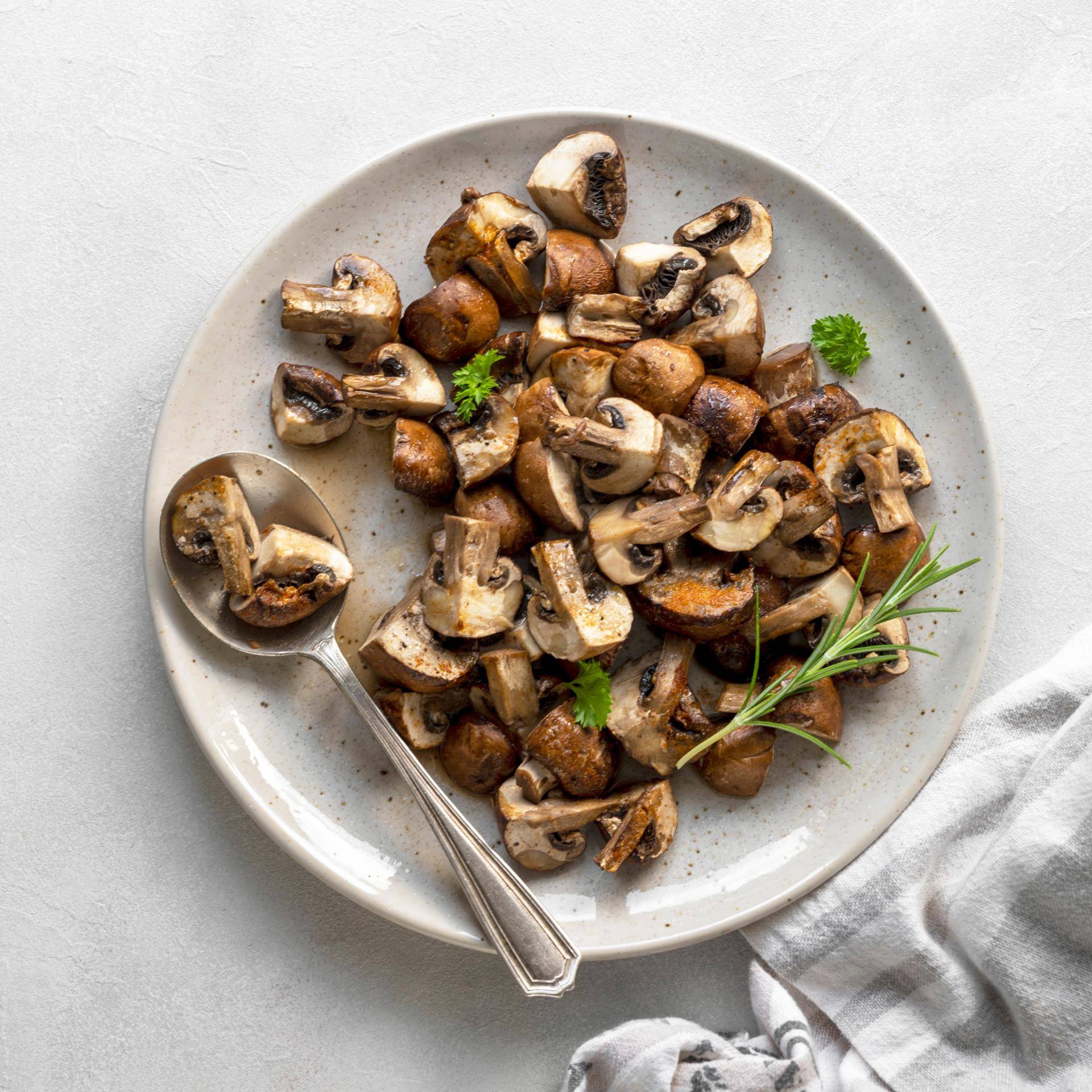 Gebratene Champignons - Rezepte Dual EasyFry&Grill | Tefal
