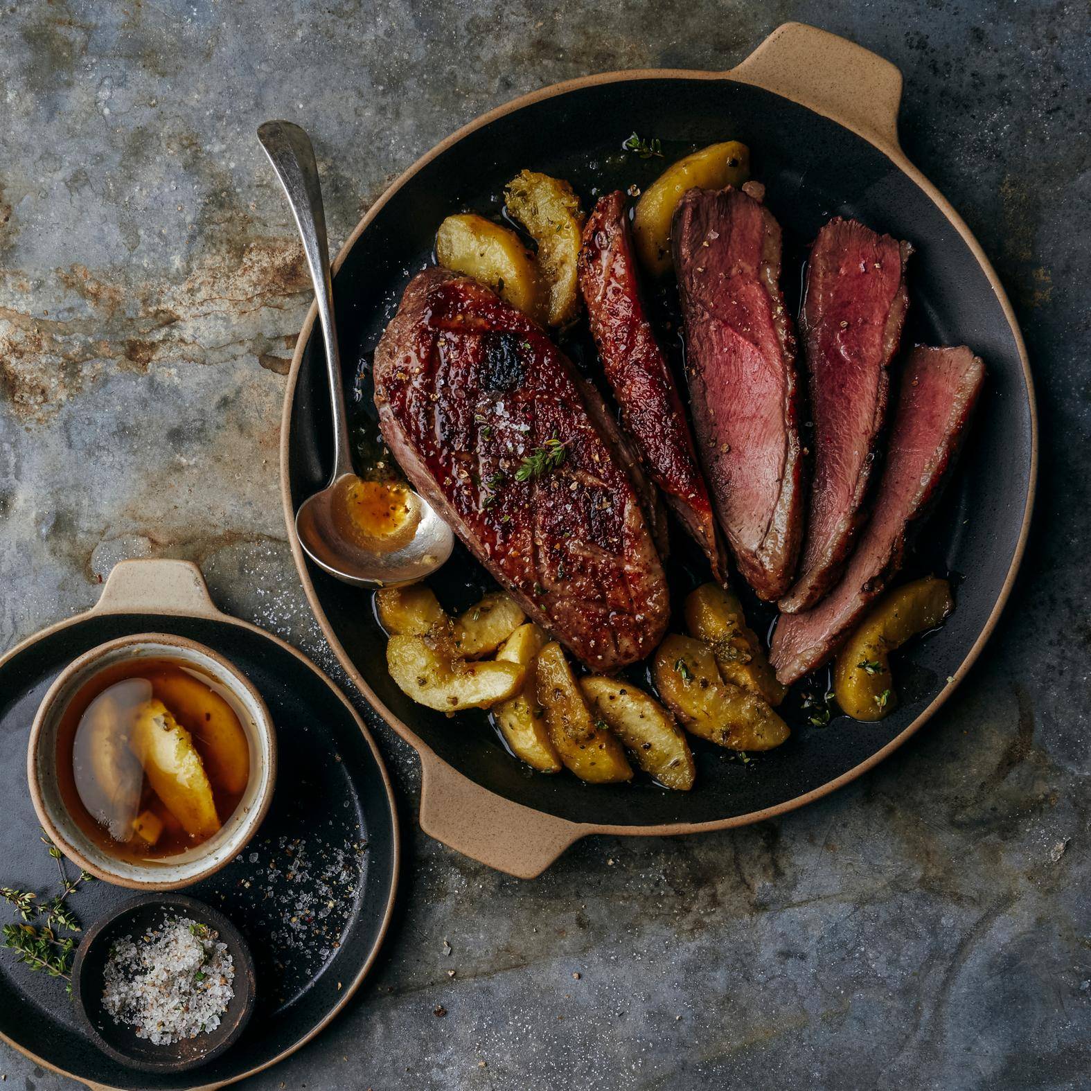 Entenbrust mit Apfel - Rezepte OptiGrill 2in1 | Tefal