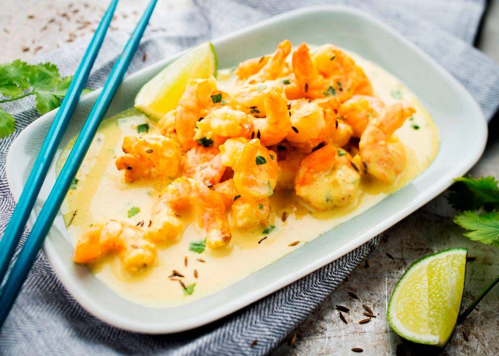 Cremiges Garnelen-Curry - Rezepte Actifry Genius | Tefal