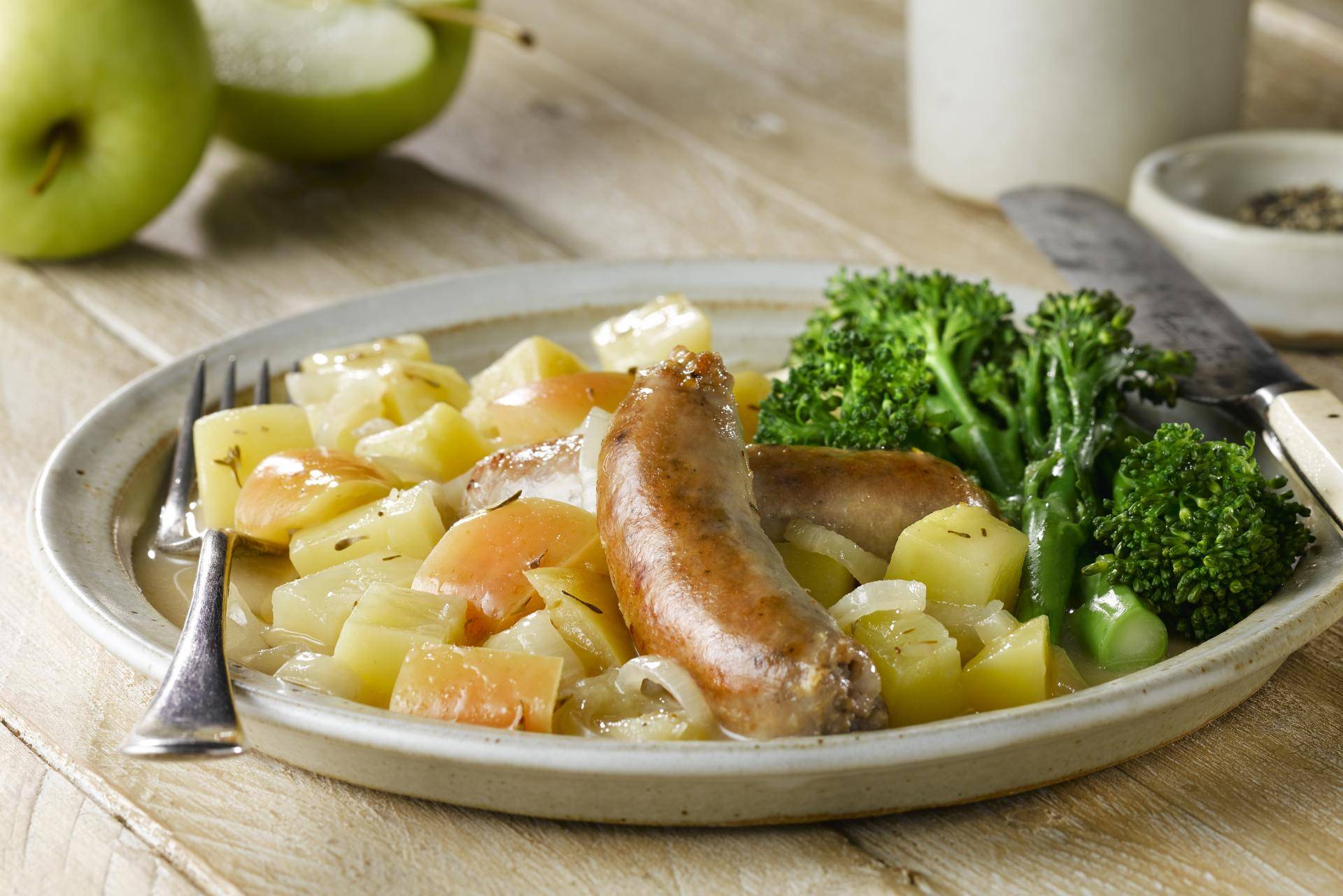 Wurst-Apfel-Auflauf - Rezepte undefined | Tefal