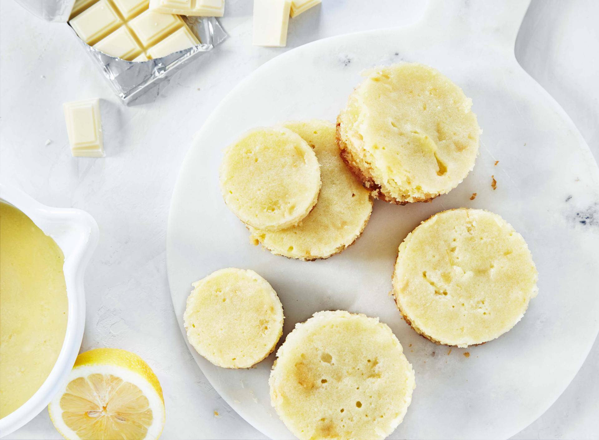 Zitronenkuchen mit weißer Schokolade - Rezepte Cake Factory | Tefal