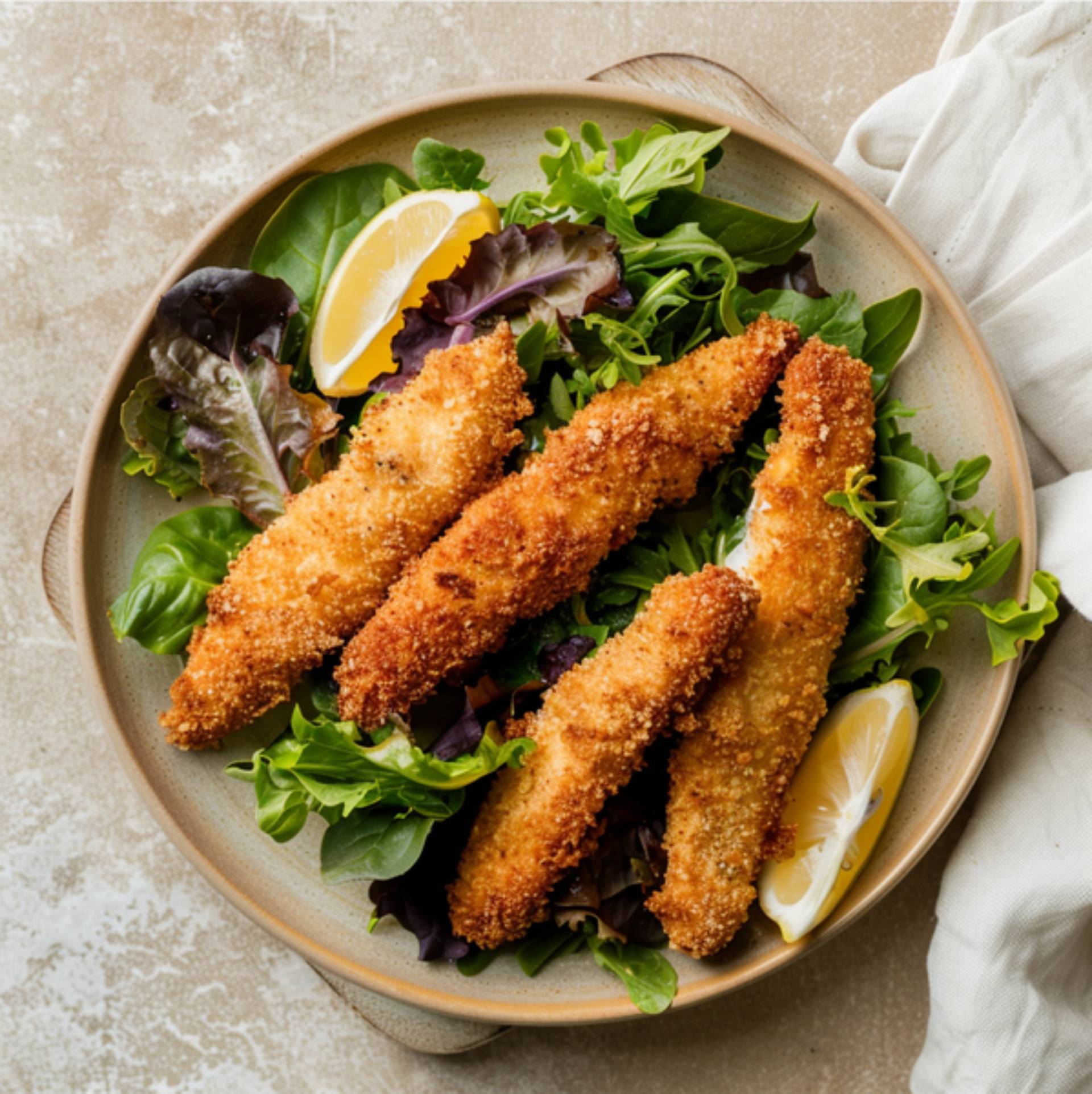 Panierter Fisch mit Tartarsoße - Rezepte undefined | Tefal