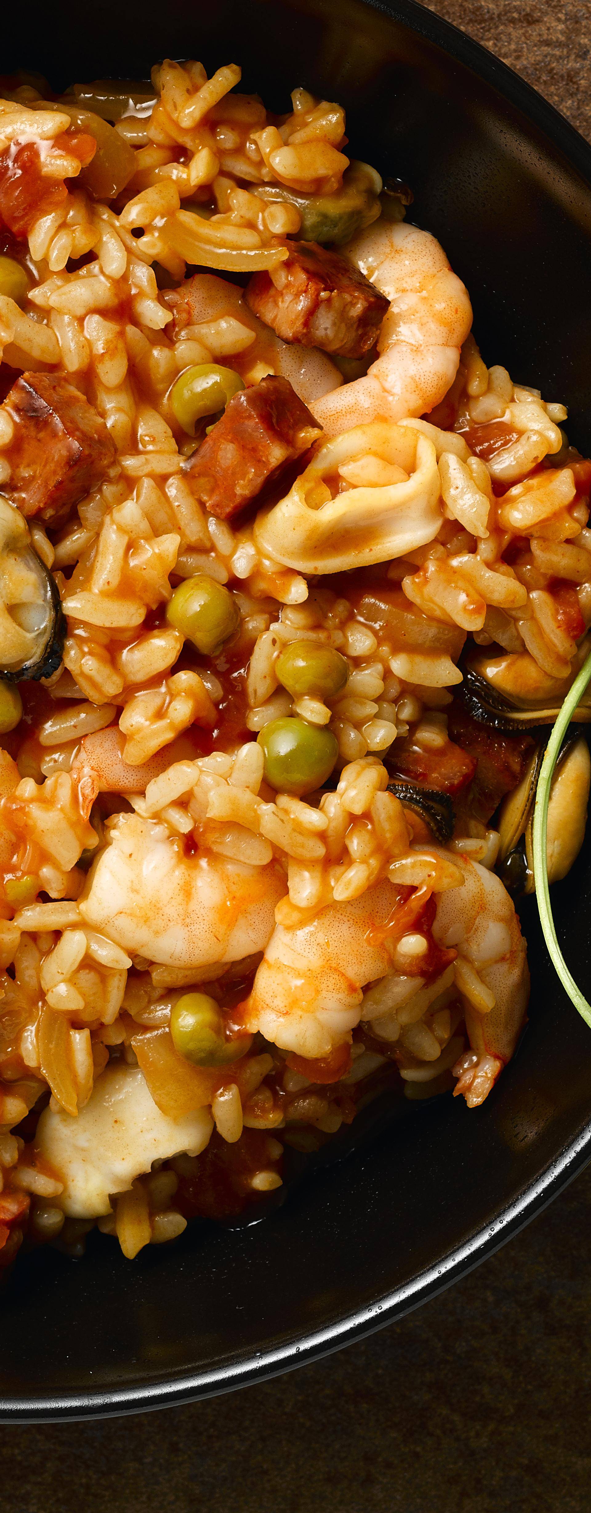 Einfache Paella mit Meeresfrüchten - Rezepte undefined | Tefal