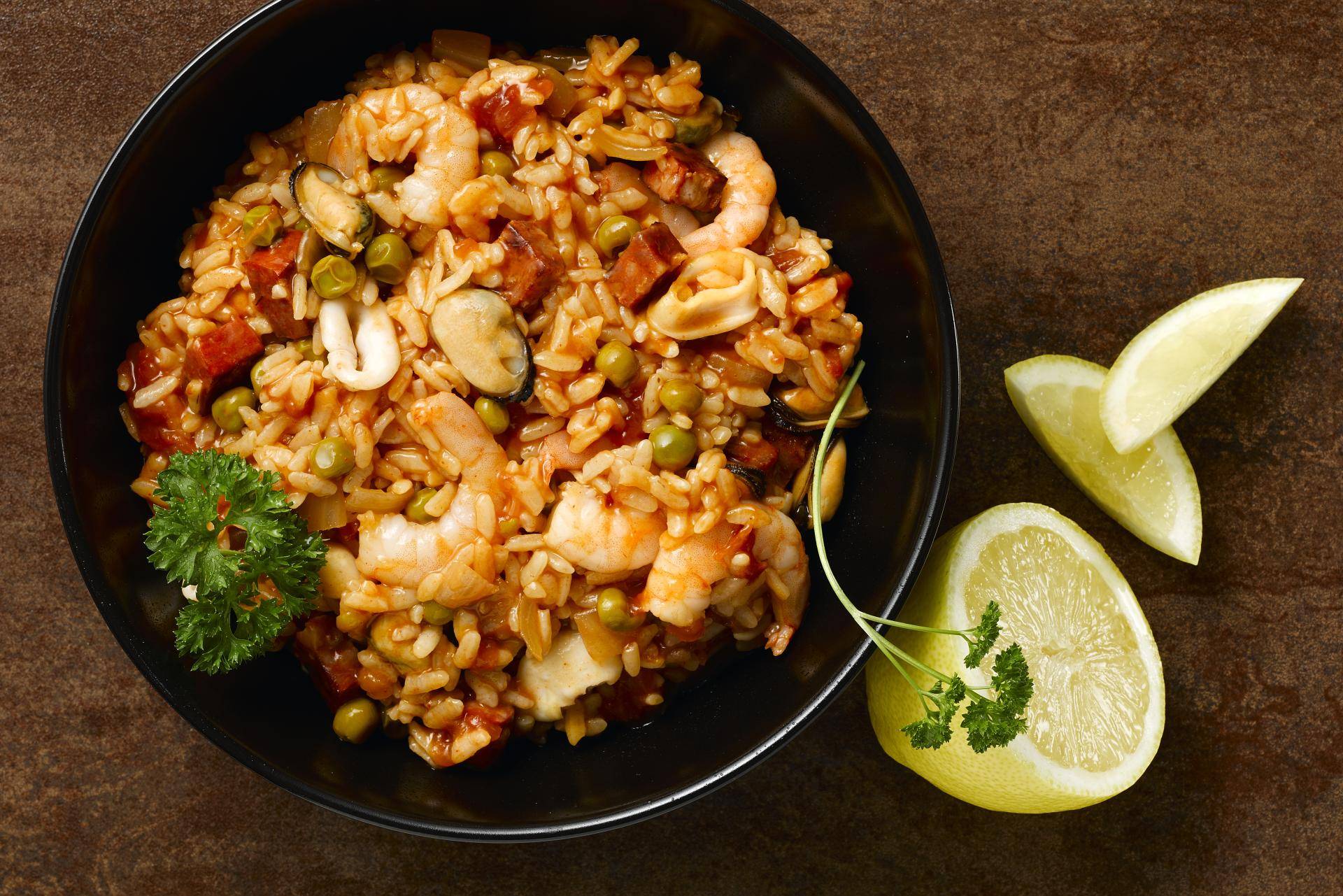 Einfache Paella mit Meeresfrüchten - Rezepte undefined | Tefal