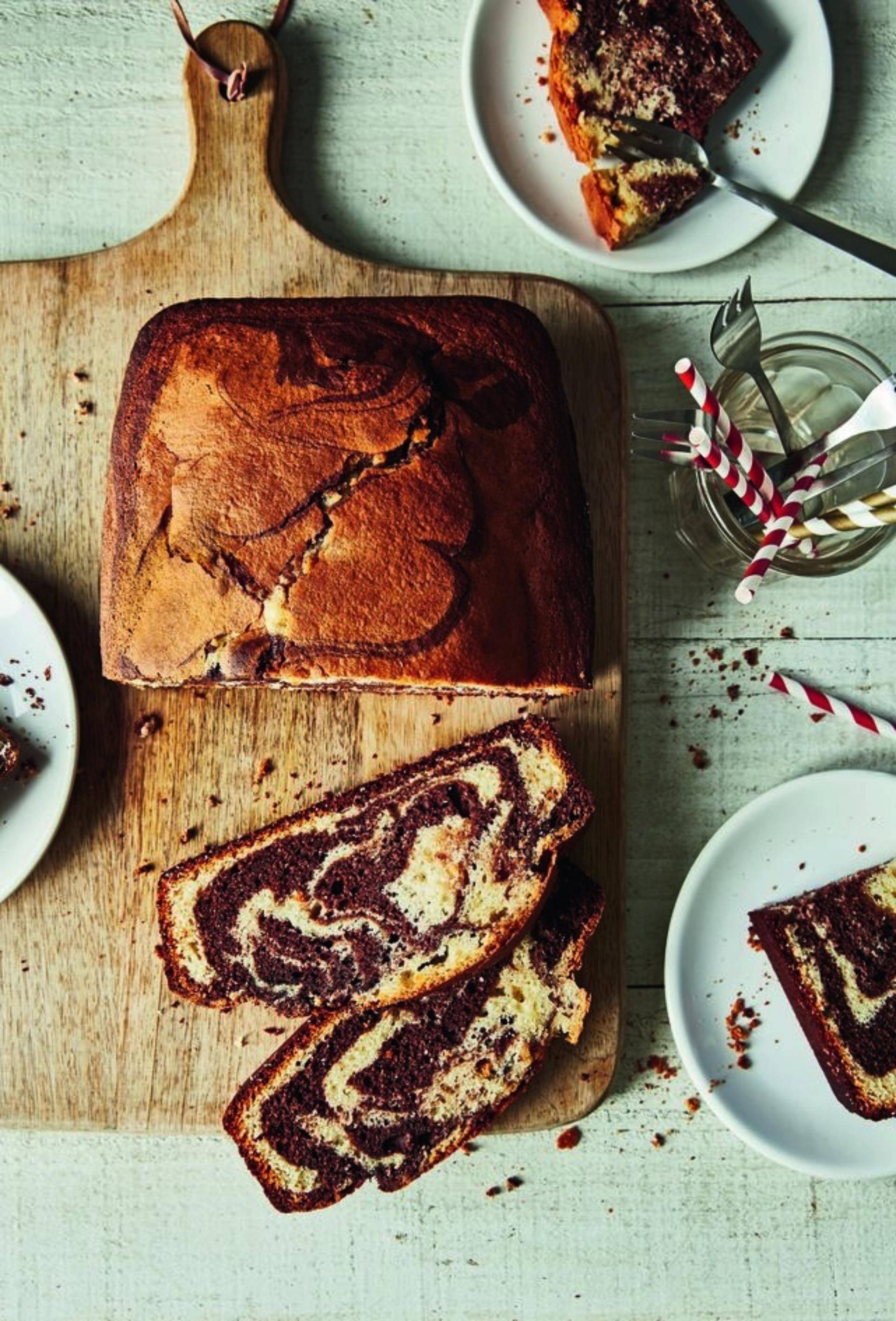Vanille-Schokoladen Marmorkuchen - Rezepte BAKE PARTNER | Tefal