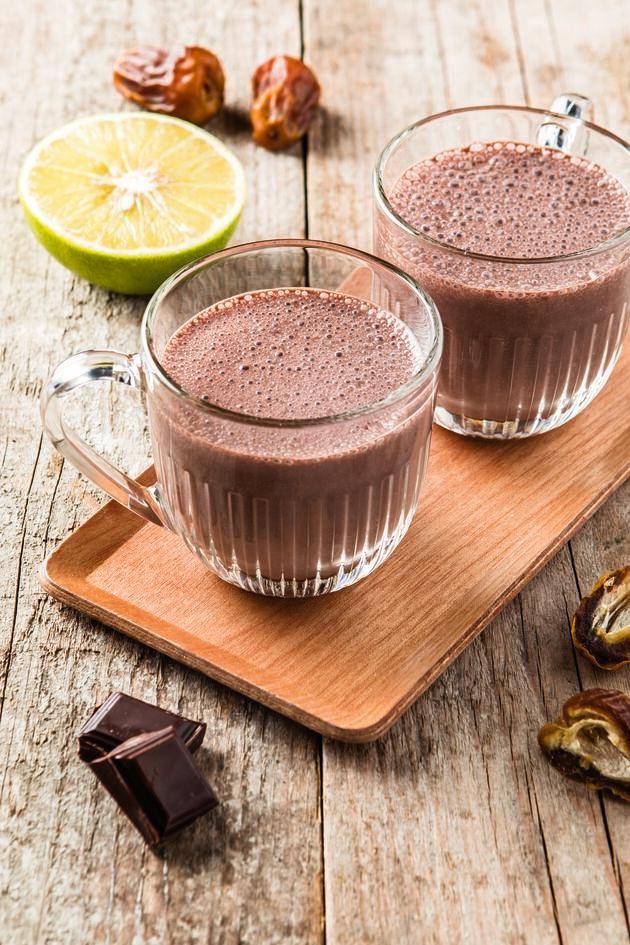 Milchshake mit Schokolade, Datteln und Bergamotte - Rezepte Perfectmix + | Tefal