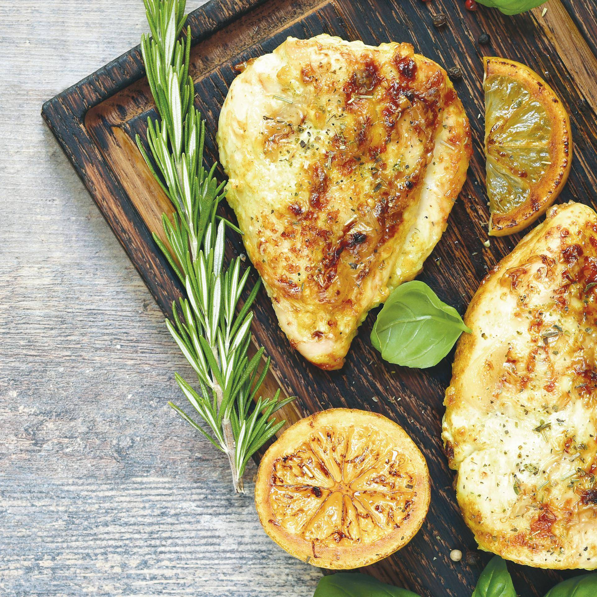 Gegrilltes Hähnchen nach griechischer Art - Rezepte Easy Fry Compact | Tefal