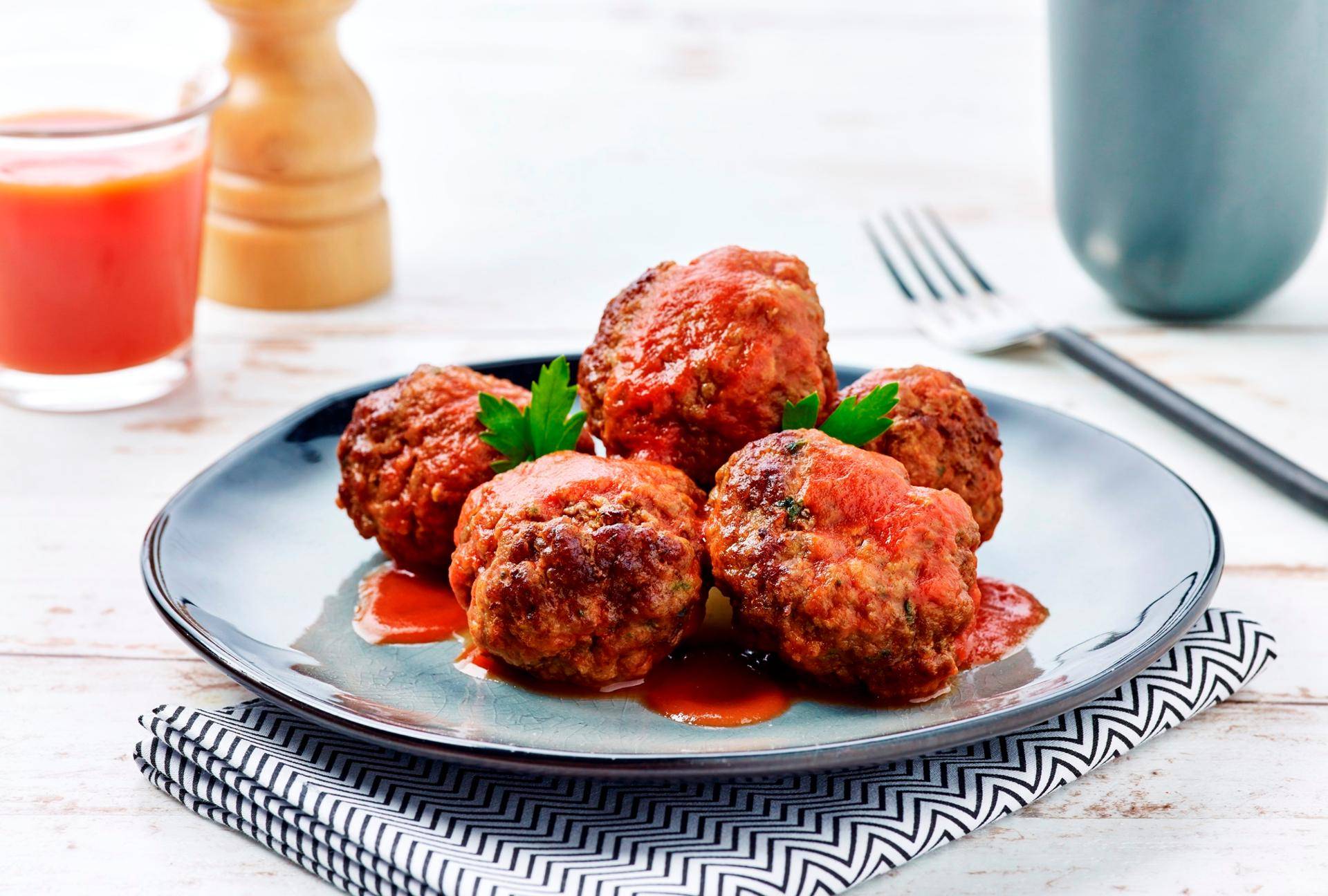 Frikadellen, in der ActiFry zubereitet - Rezepte Actifry Smart XL | Tefal