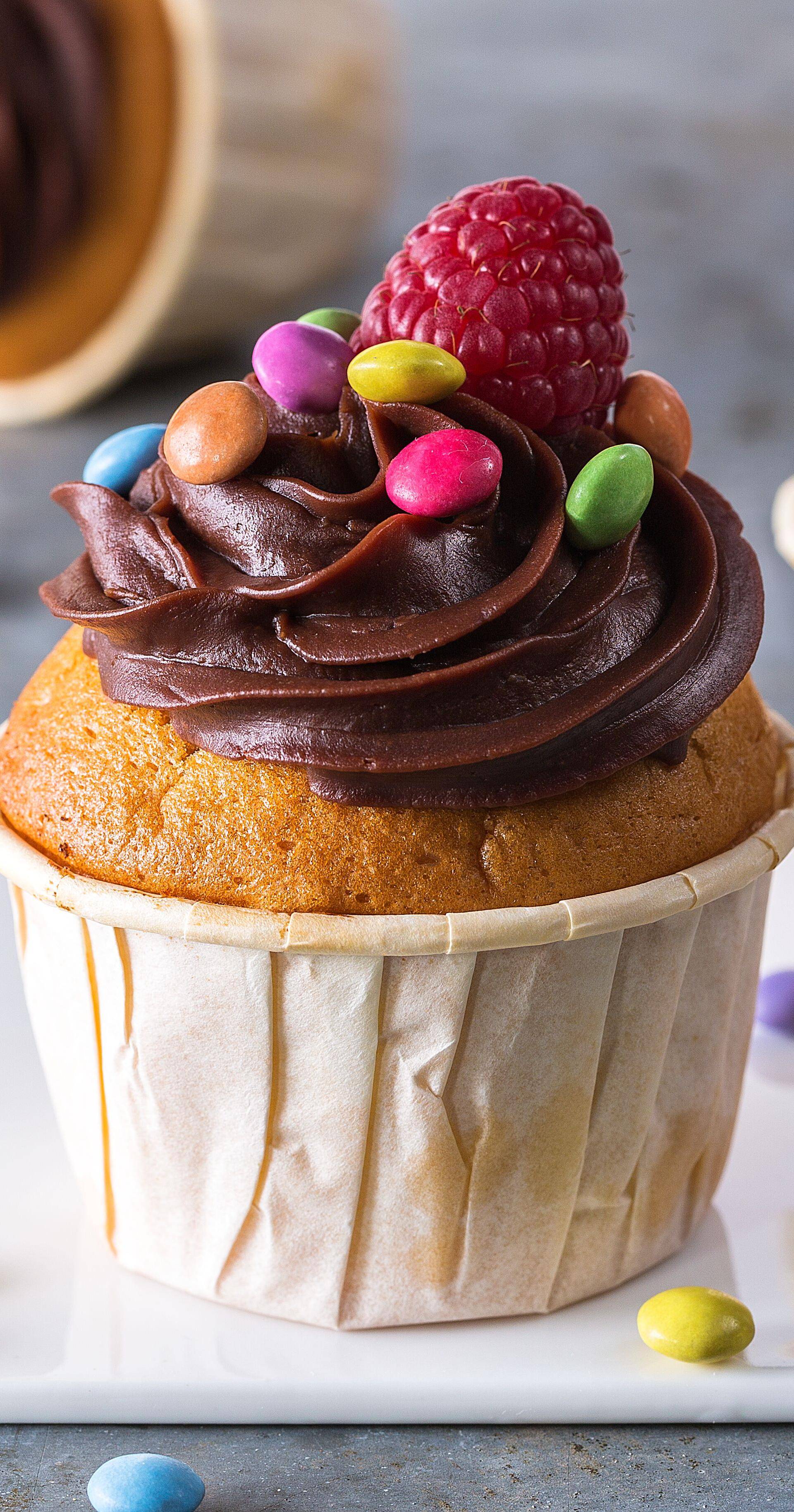 Himbeermuffins mit Smarties® - Rezepte undefined | Tefal