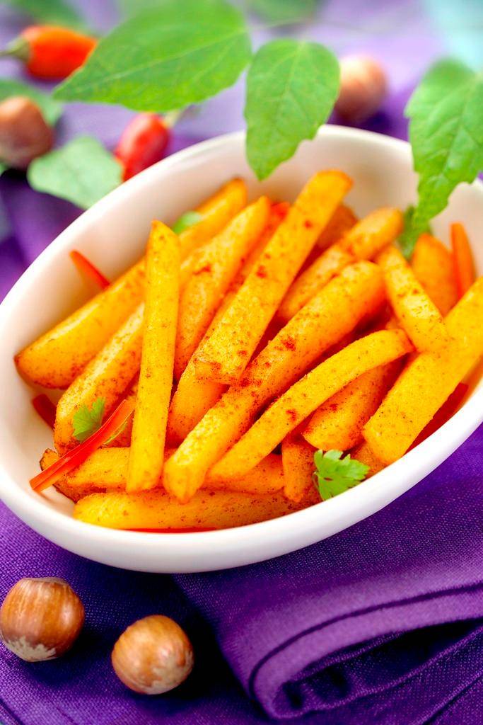 Pommes frites mit Paprikageschmack - Rezepte Actifry Express 1kg | Tefal