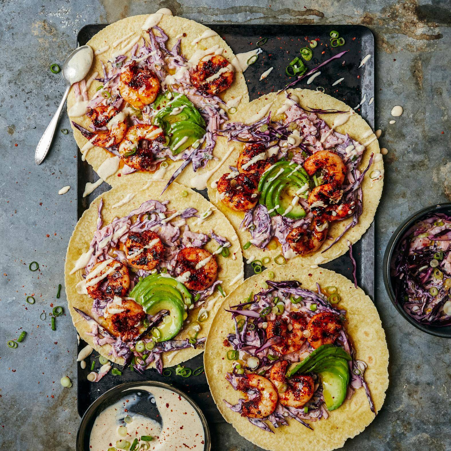 Gegrillte Krabben-Tacos - Rezepte OptiGrill 4in1 XL | Tefal