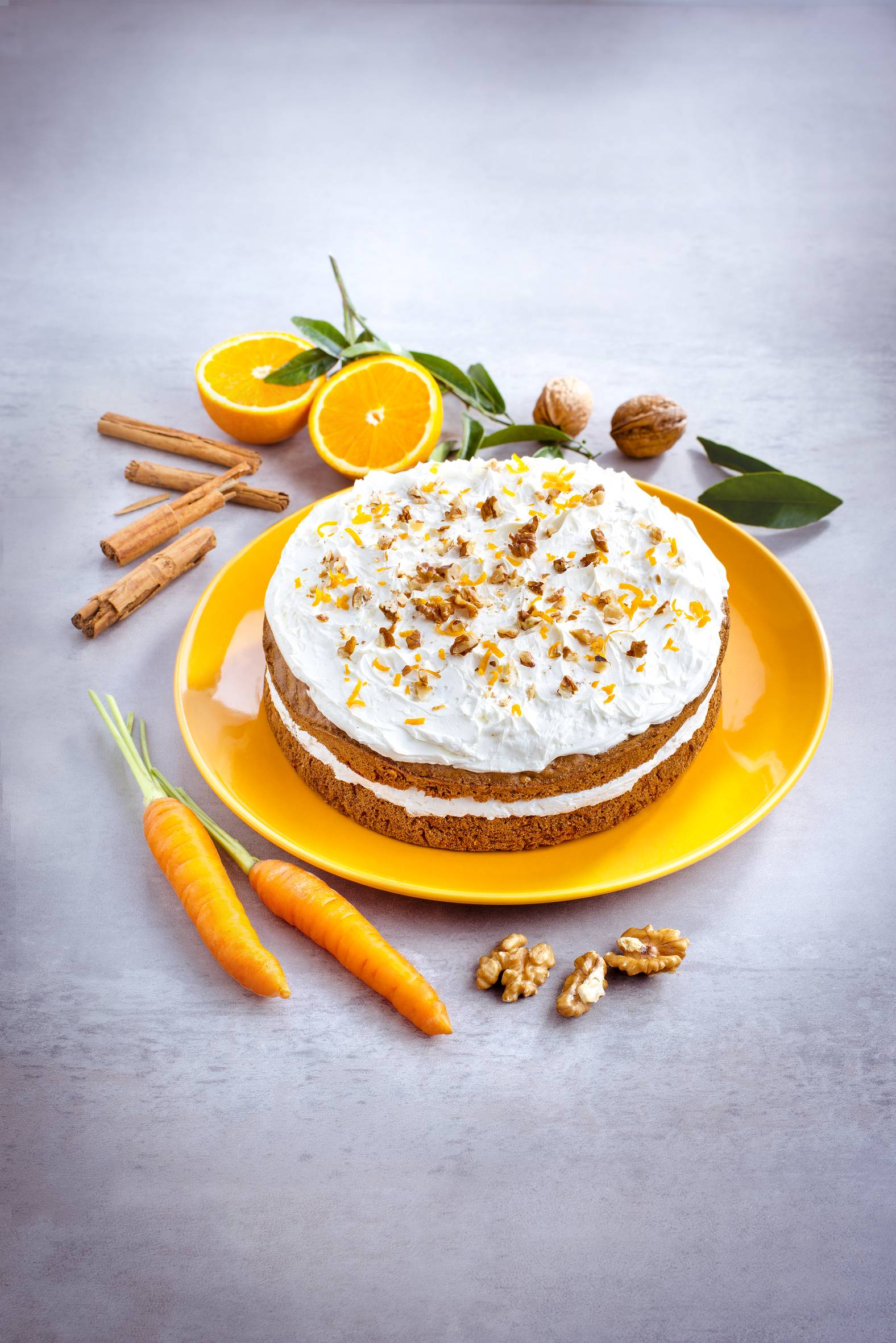 Karottenkuchen mit Glasur - Rezepte undefined | Tefal