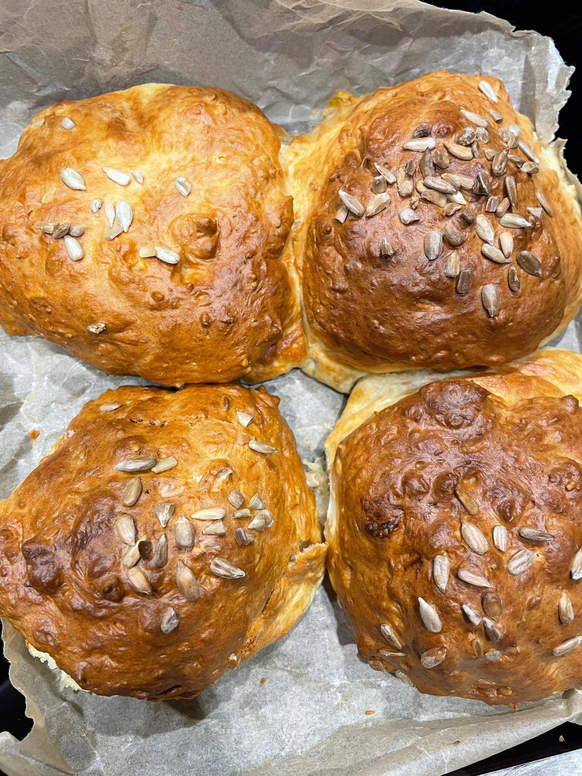 Quark Brötchen - Rezepte Dual EasyFry&Grill | Tefal