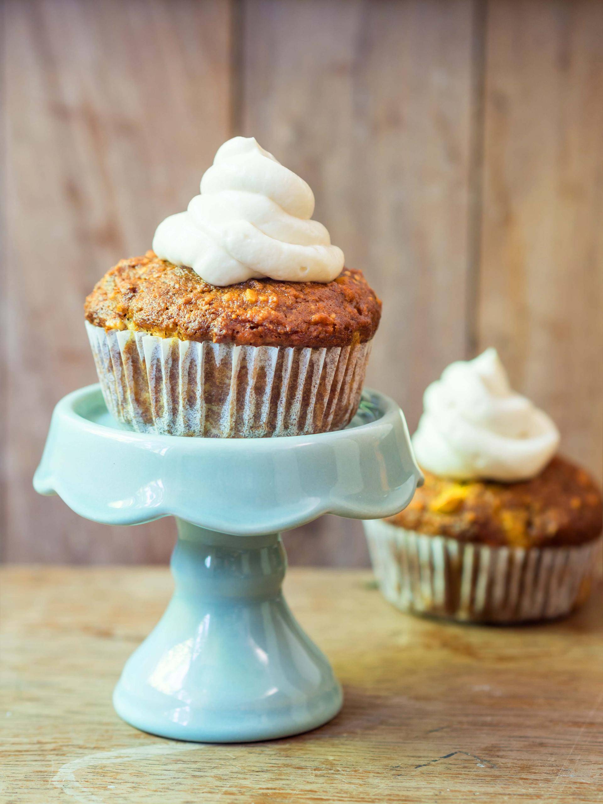Vegane Karotten-Cupcakes - Rezepte Cake Factory | Tefal