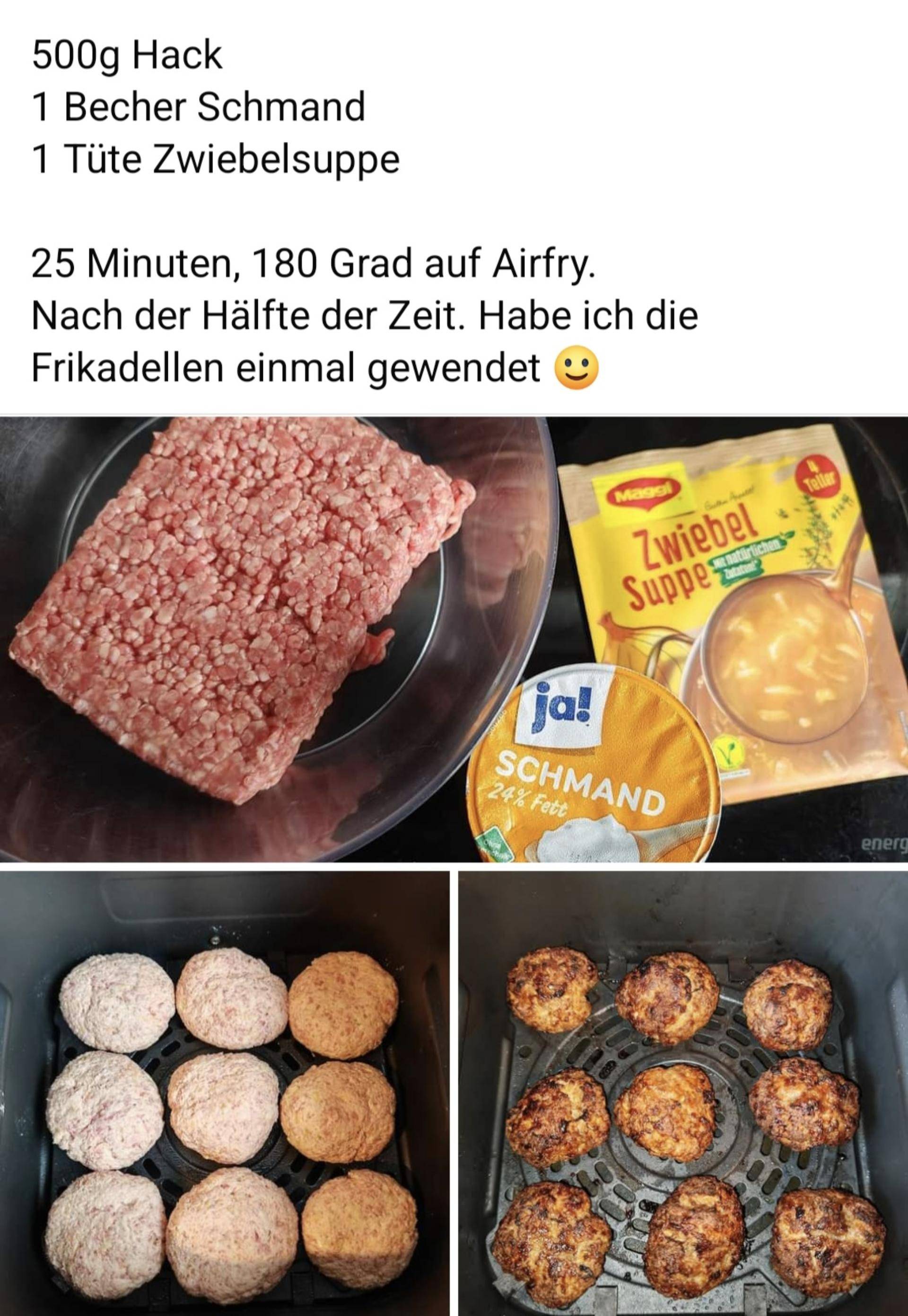 Fleischpflanzerl - Rezepte Dual EasyFry&Grill | Tefal