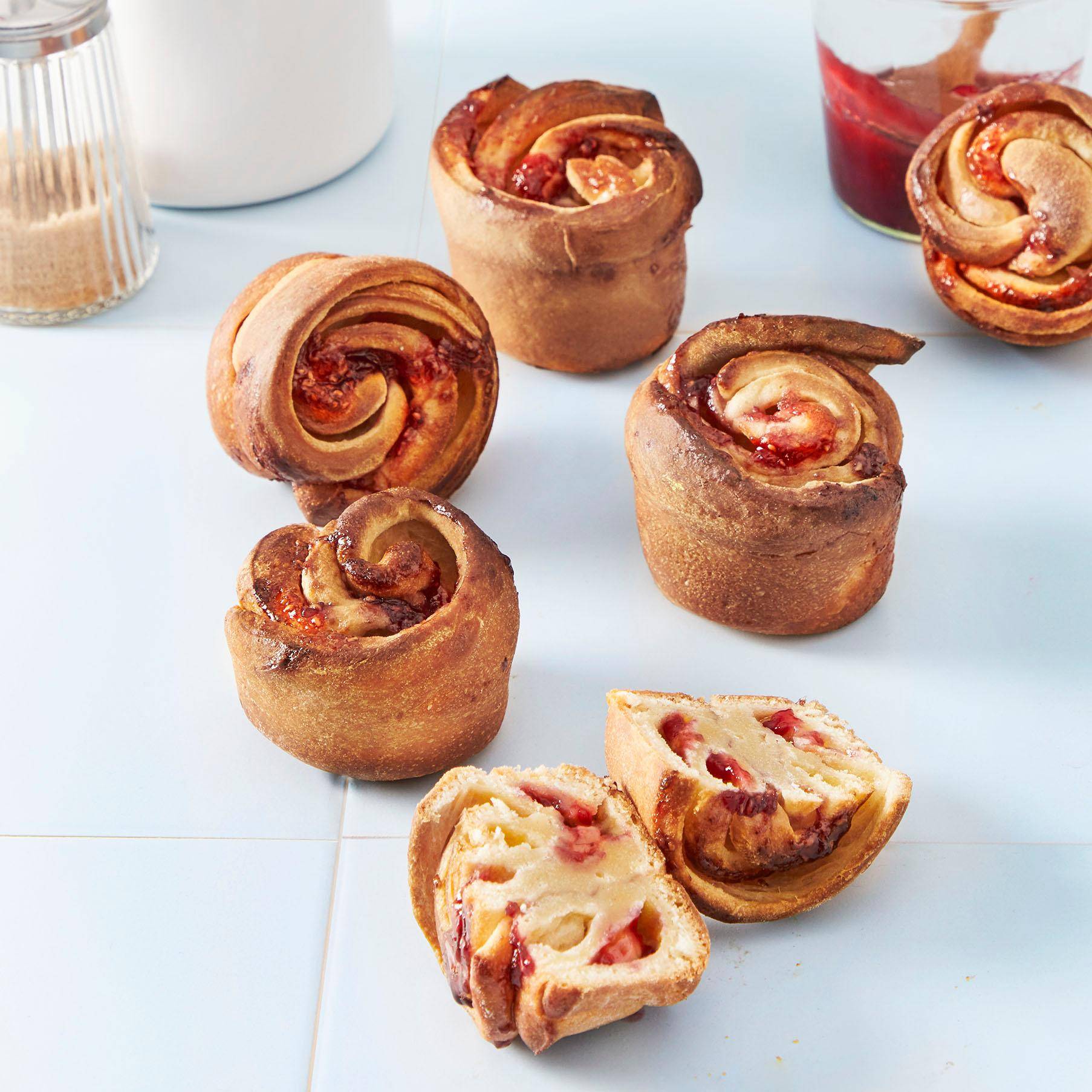 Himbeer-Cruffins - Rezepte Cake Factory | Tefal