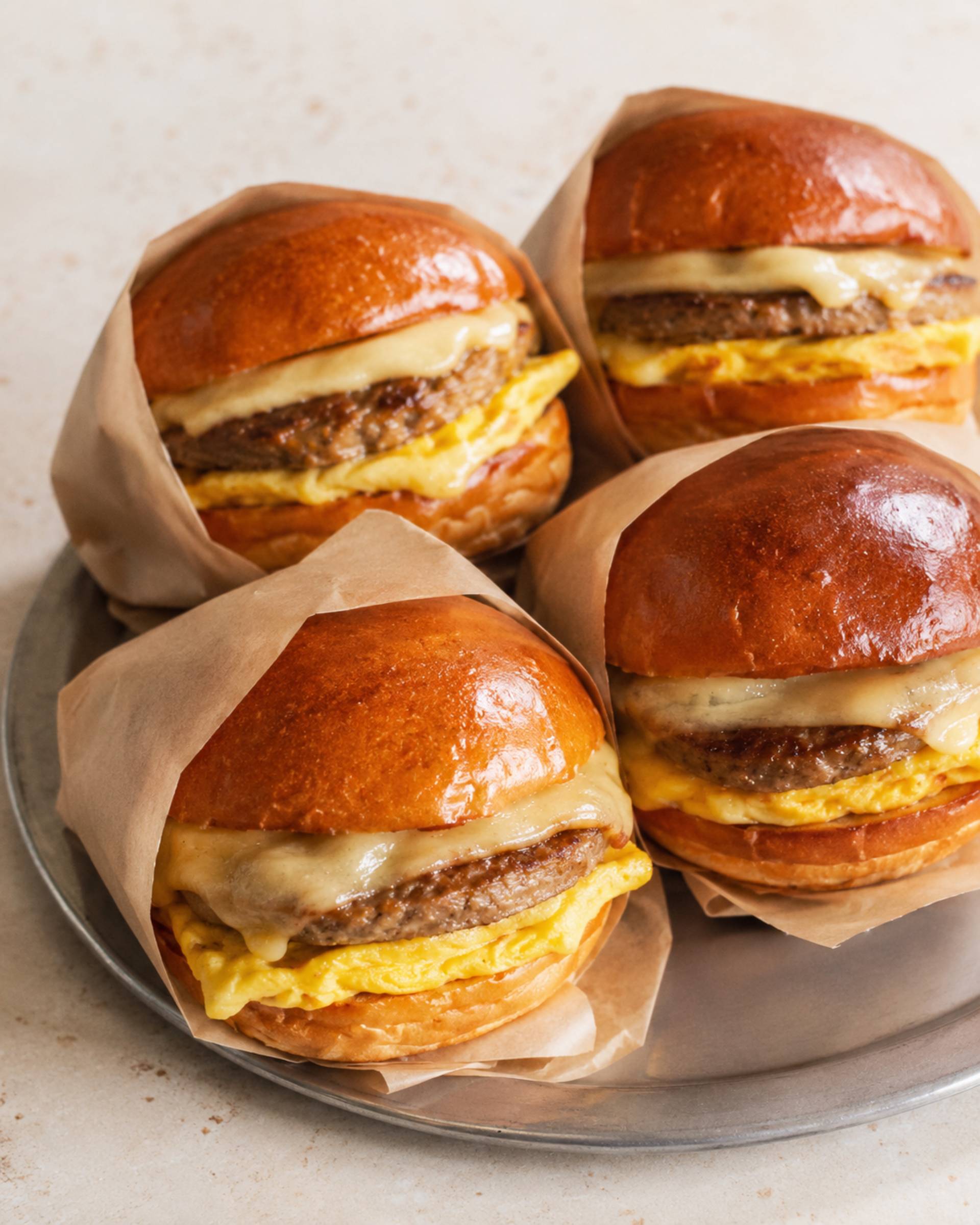 Frühstückssandwich mit Wurst und Ei - Rezepte Crisp&Go 3P | Tefal