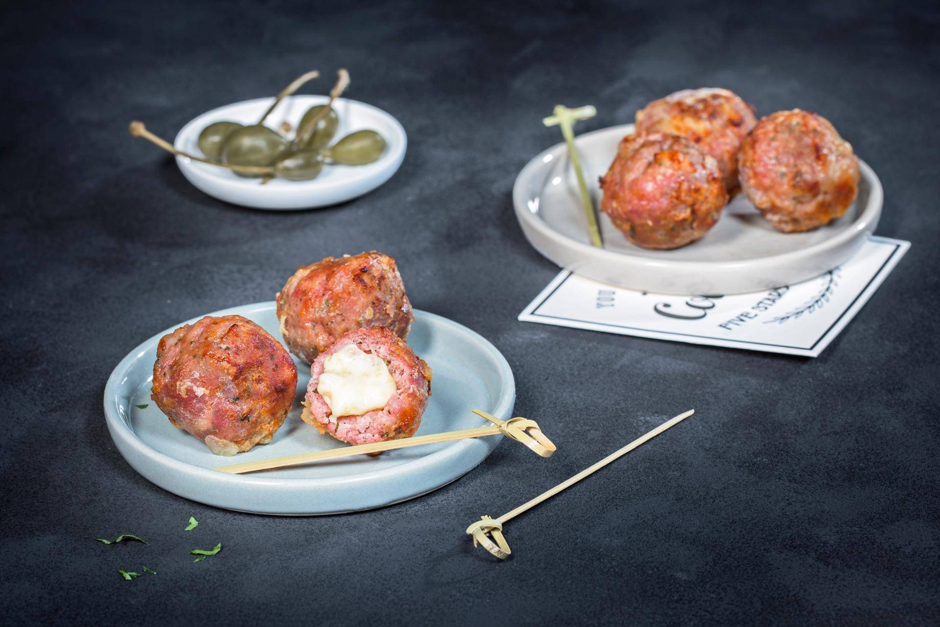 Käse-Fleischbällchen - Rezepte Actifry Genius | Tefal