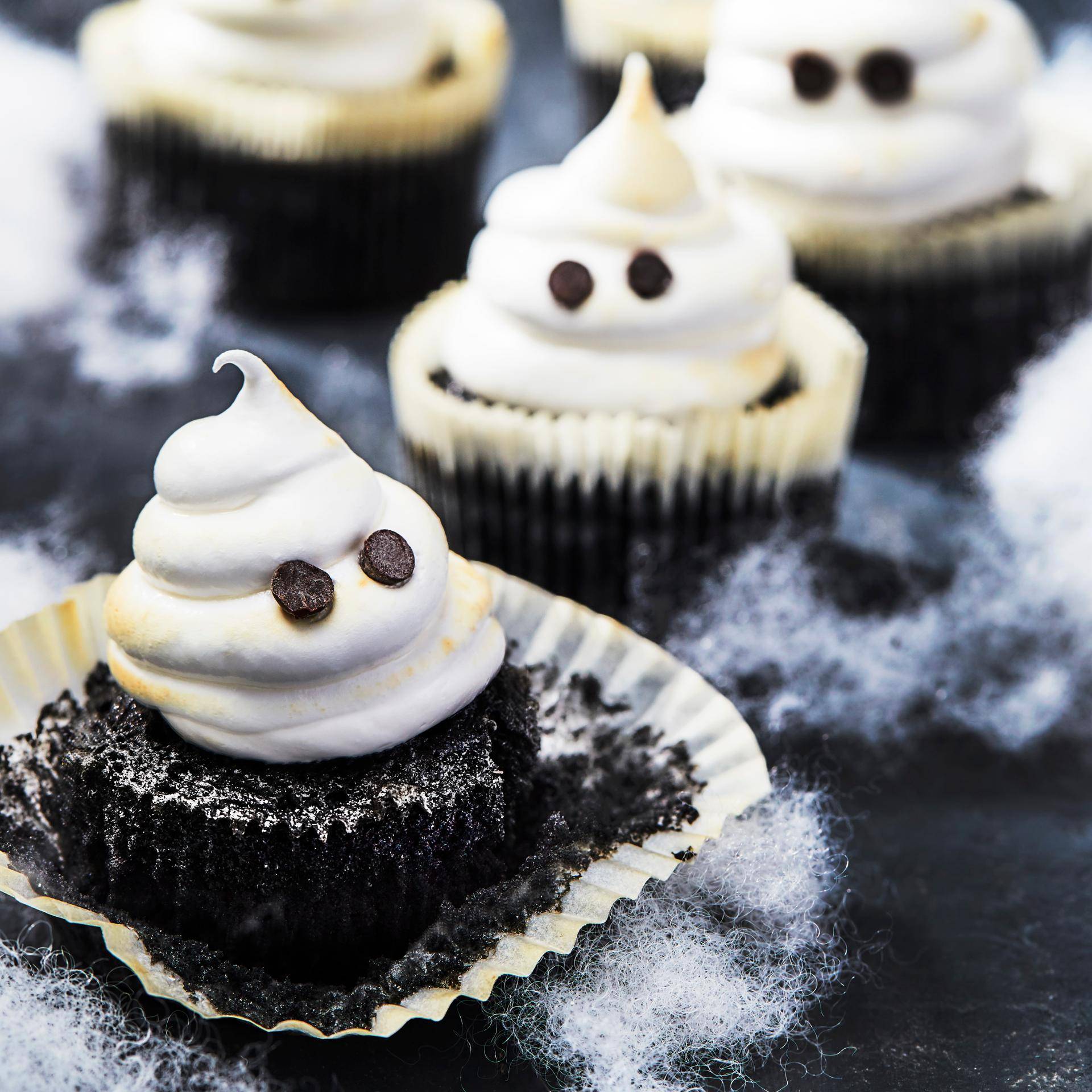 Geister Cupcakes - Rezepte Cake Factory | Tefal