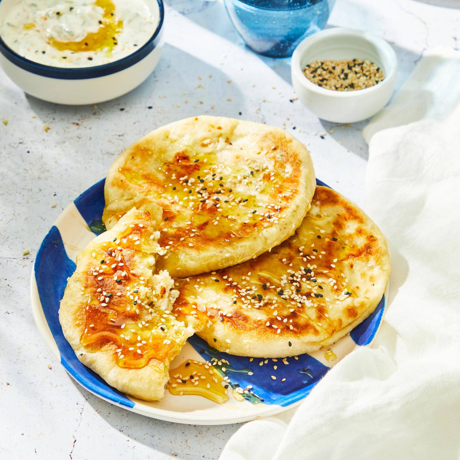 Gebratenes Feta-Brot - Rezepte Pfannen & Töpfe | Tefal