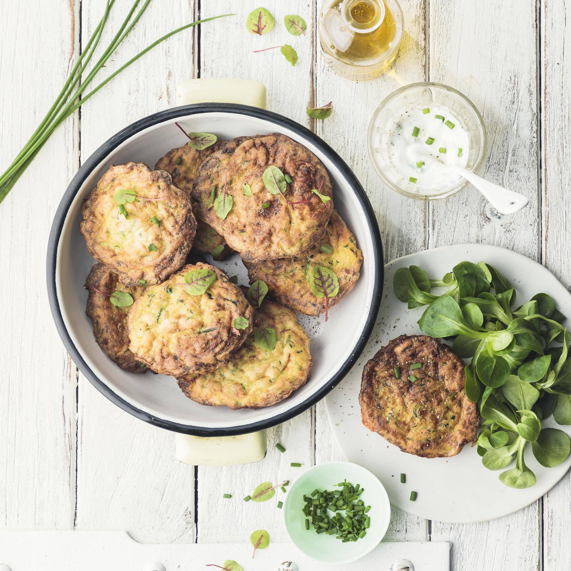 Zucchini-Beignets - Rezepte Turbo Cuisine & Fry | Tefal