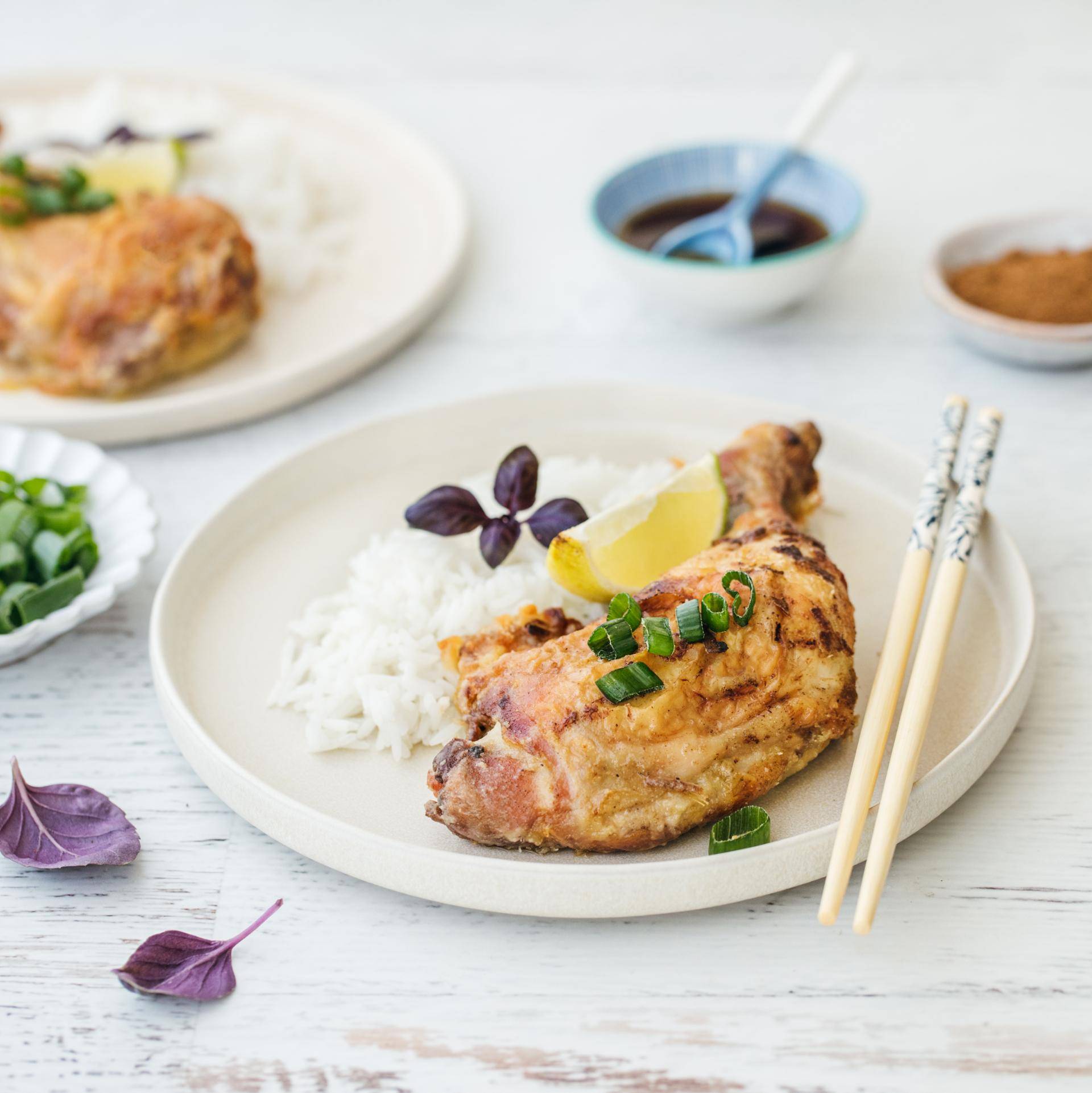 Knusprige Hähnchenschenkel - Rezepte EASY FRY GRILL & STEAM 3 in 1 | Tefal