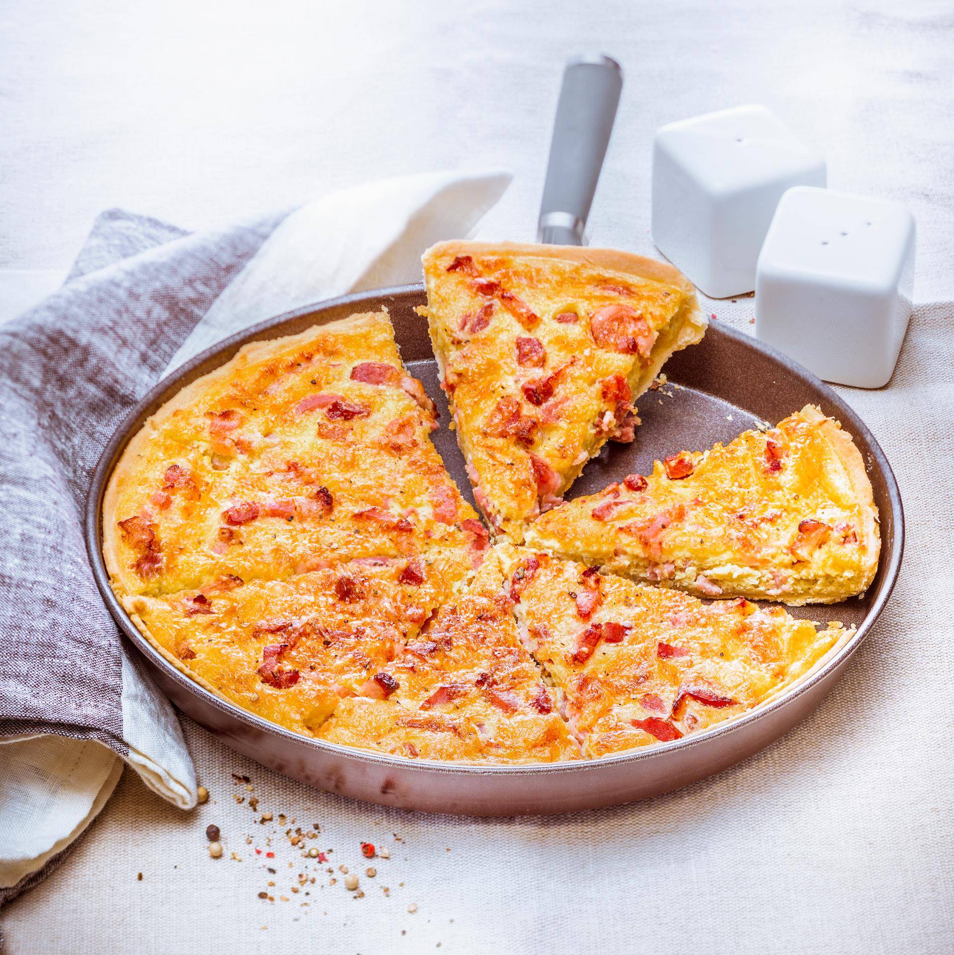 Quiche Lorraine - Rezepte Easy Fry XL Surface | Tefal