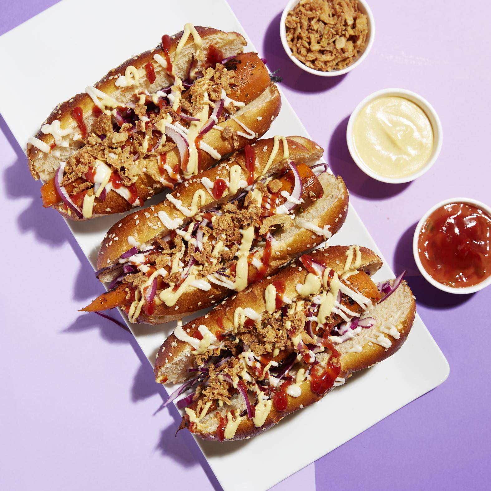 Vegane Hot Dogs - Rezepte OptiGrill 2in1 | Tefal