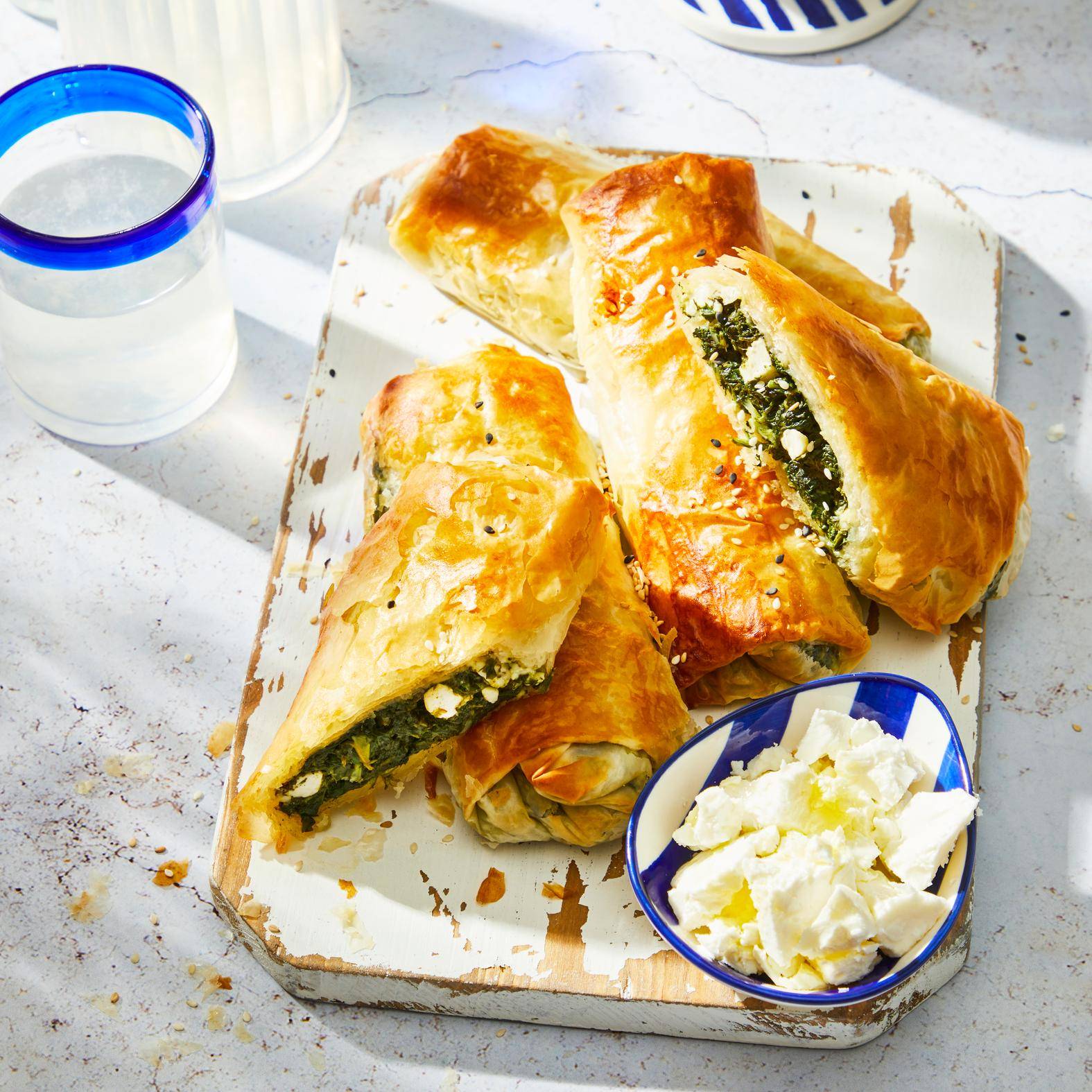 Spanakopita (Griechische Spinatrollen) - Rezepte EASY FRY & GRILL 2 in 1 MECHANICAL | Tefal