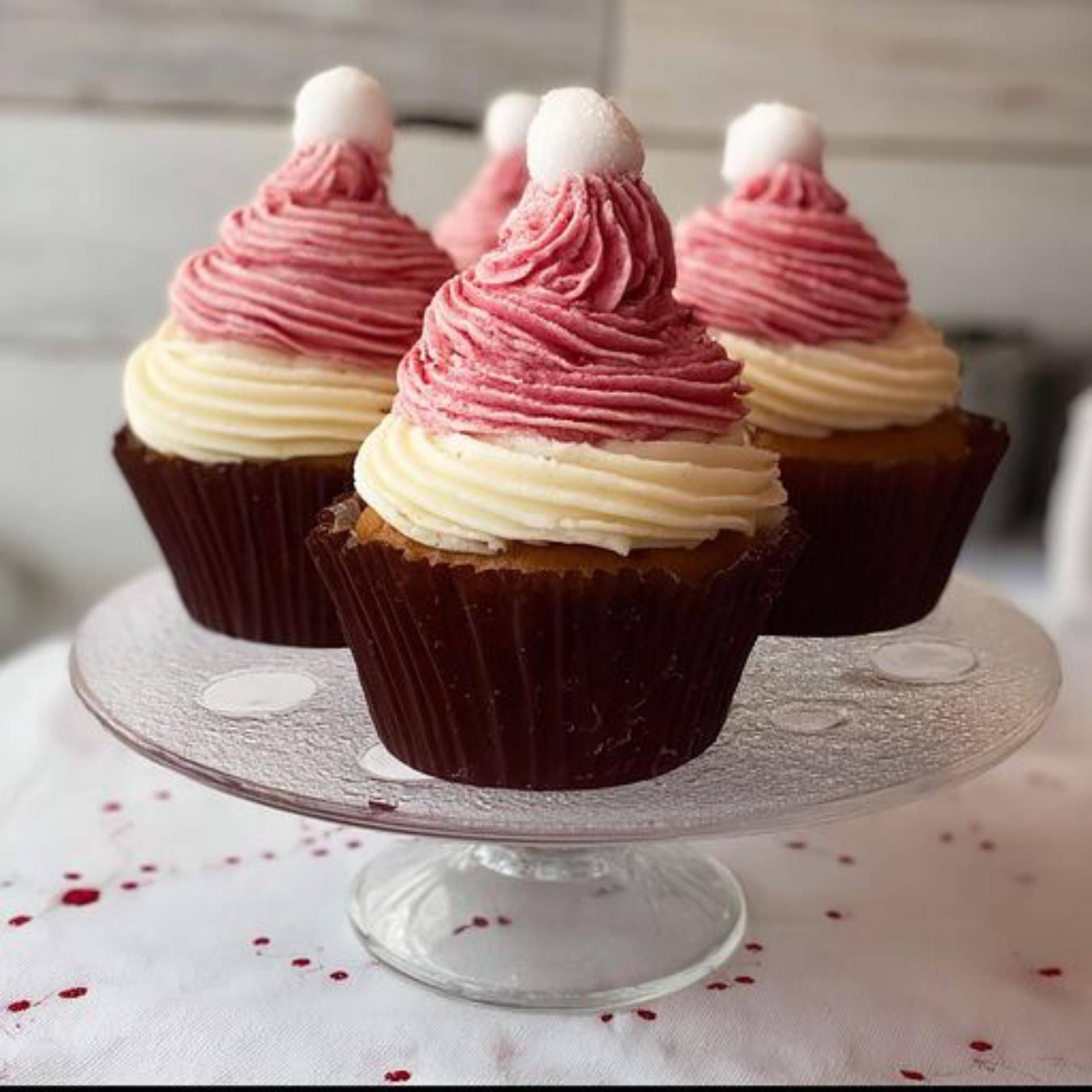 Schokoladen-Cupcakes im Santa-Stil - Rezepte BAKE PARTNER | Tefal